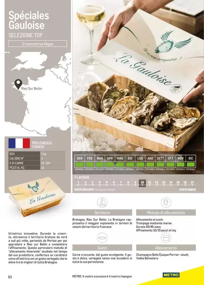 Catalogo Frutti di mare da 2 gennaio a 31 luglio di 2025 - Pagina del volantino 53