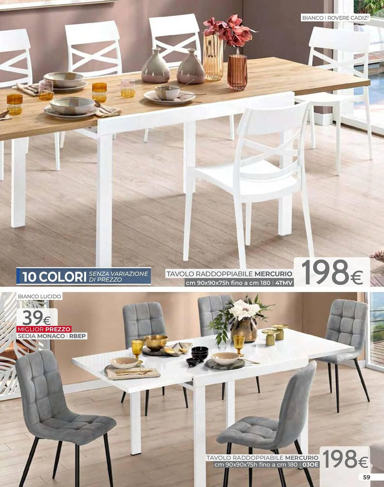 Volantino Mondo Convenienza da 1 luglio a 22 settembre di 2025 - Pagina del volantino 61