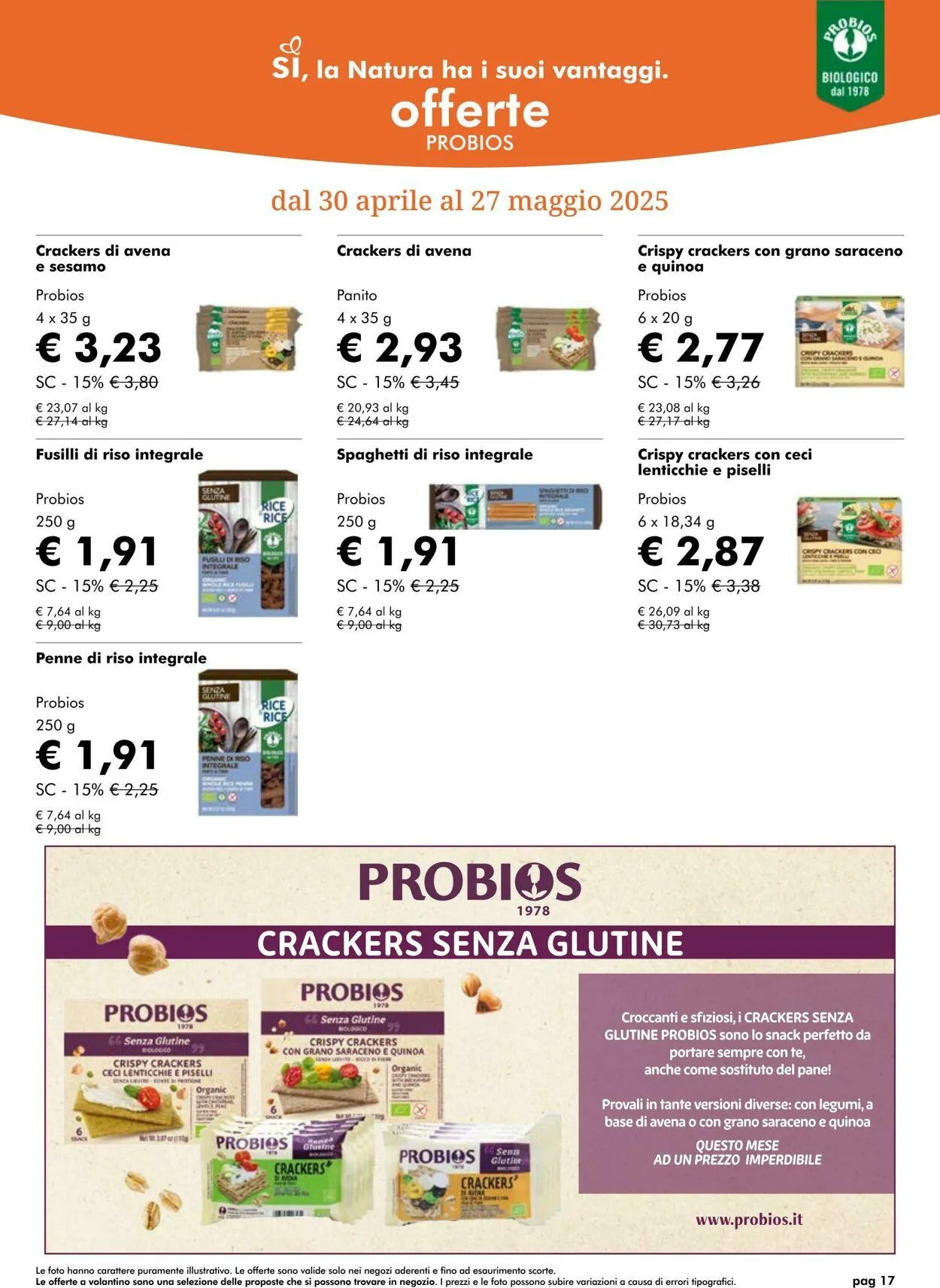 Natura Sì Volantino attuale da 27 maggio a 10 giugno di 2025 - Pagina del volantino 17