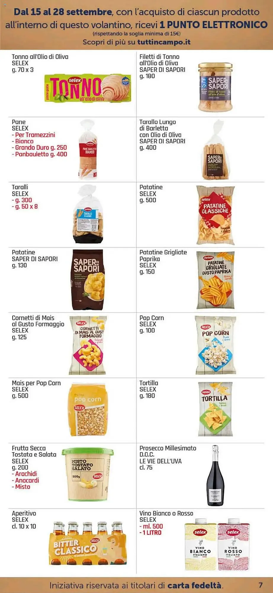 Volantino Supermercati Dok da 15 settembre a 22 ottobre di 2025 - Pagina del volantino 7