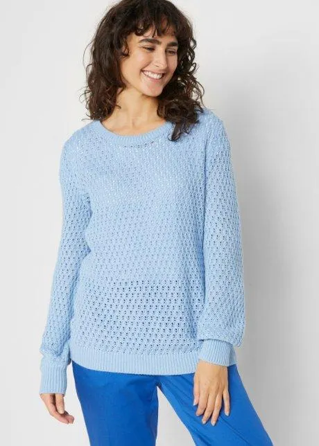 Maglione in maglia operata
