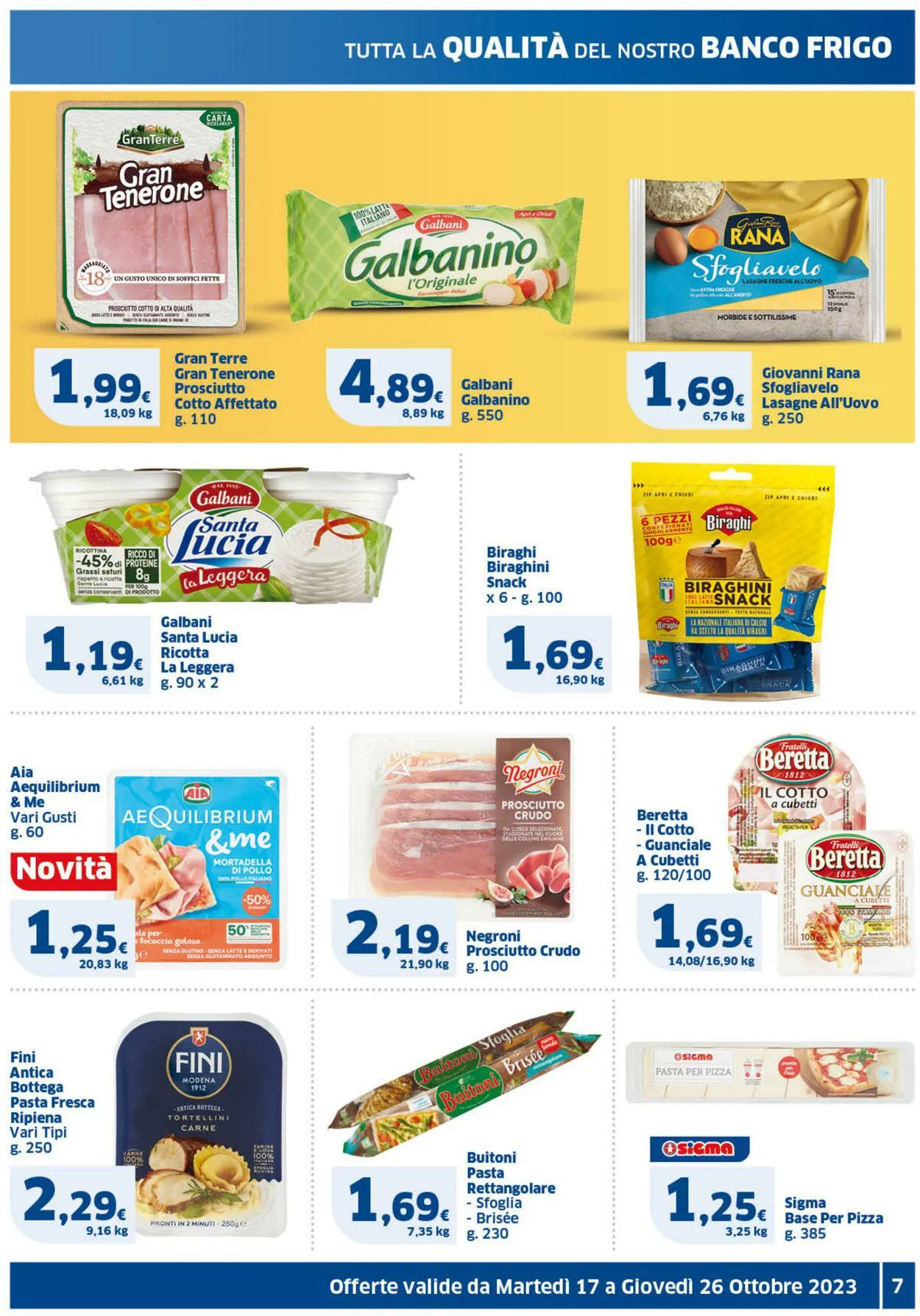 Sigma - Napoli Volantino attuale da 17 ottobre a 26 ottobre di 2023 - Pagina del volantino 7