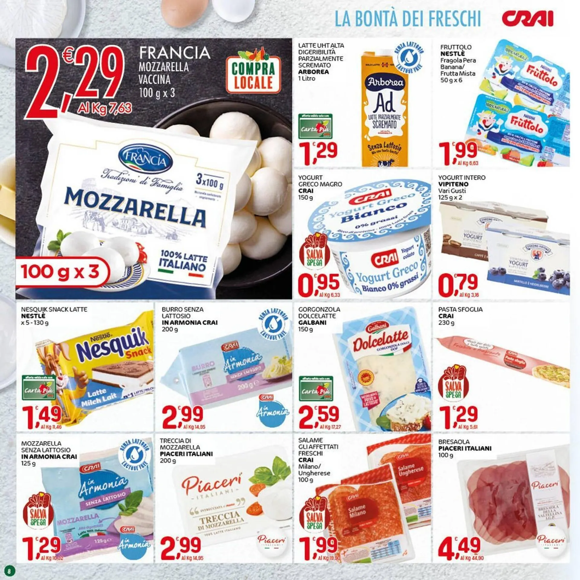 Volantino Crai da 4 dicembre a 14 dicembre di 2025 - Pagina del volantino 8