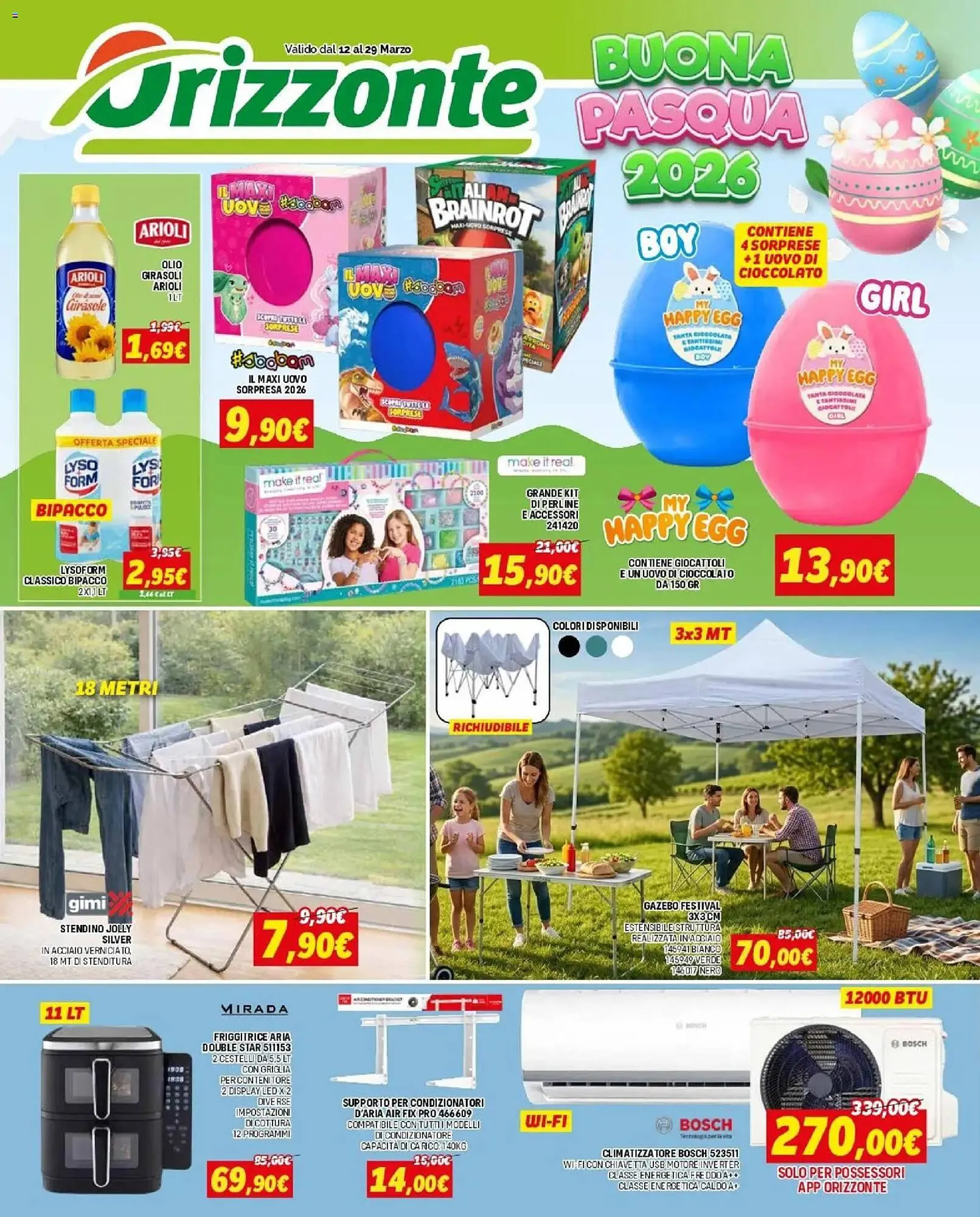 Volantino Orizzonte da 12 marzo a 29 marzo di 2026 - Pagina del volantino 1