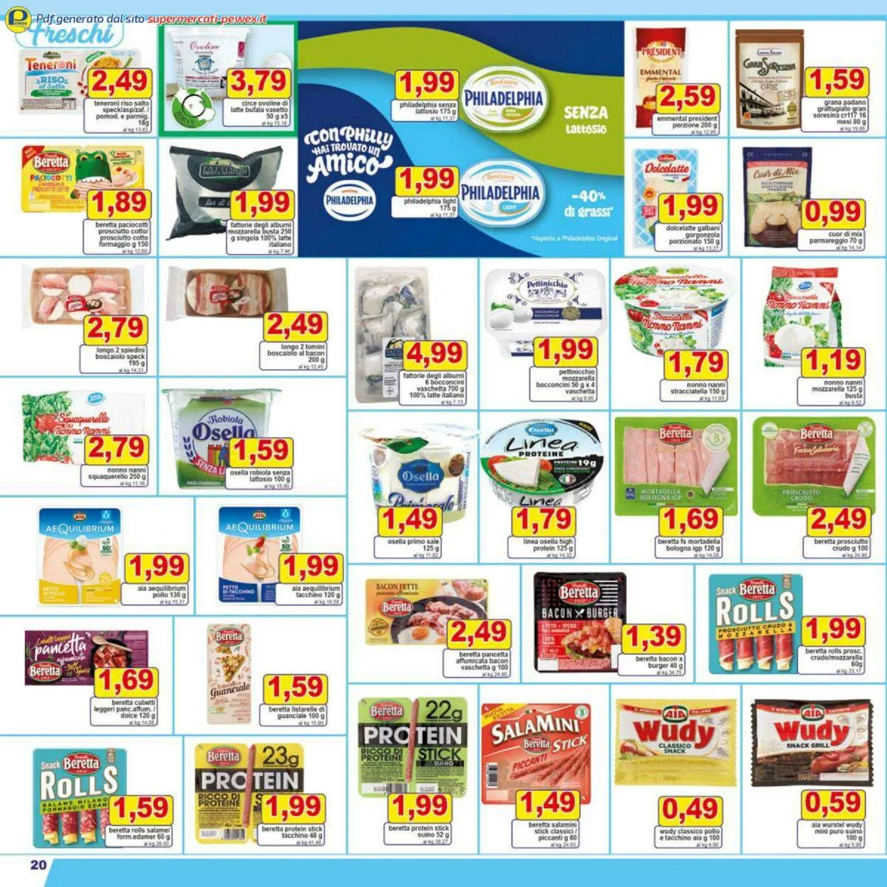 Pewex Volantino attuale da 27 maggio a 10 giugno di 2025 - Pagina del volantino 20