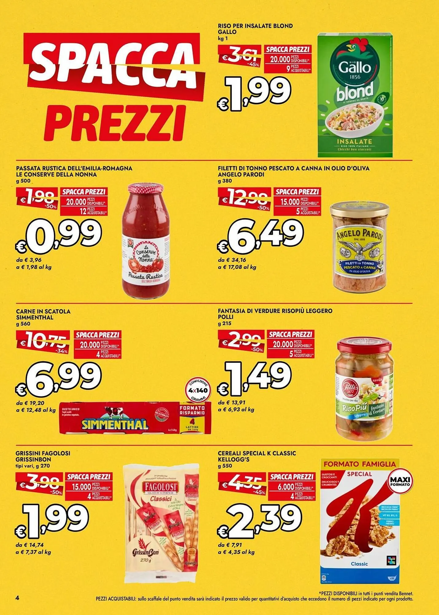 Volantino Bennet da 17 luglio a 30 luglio di 2025 - Pagina del volantino 4