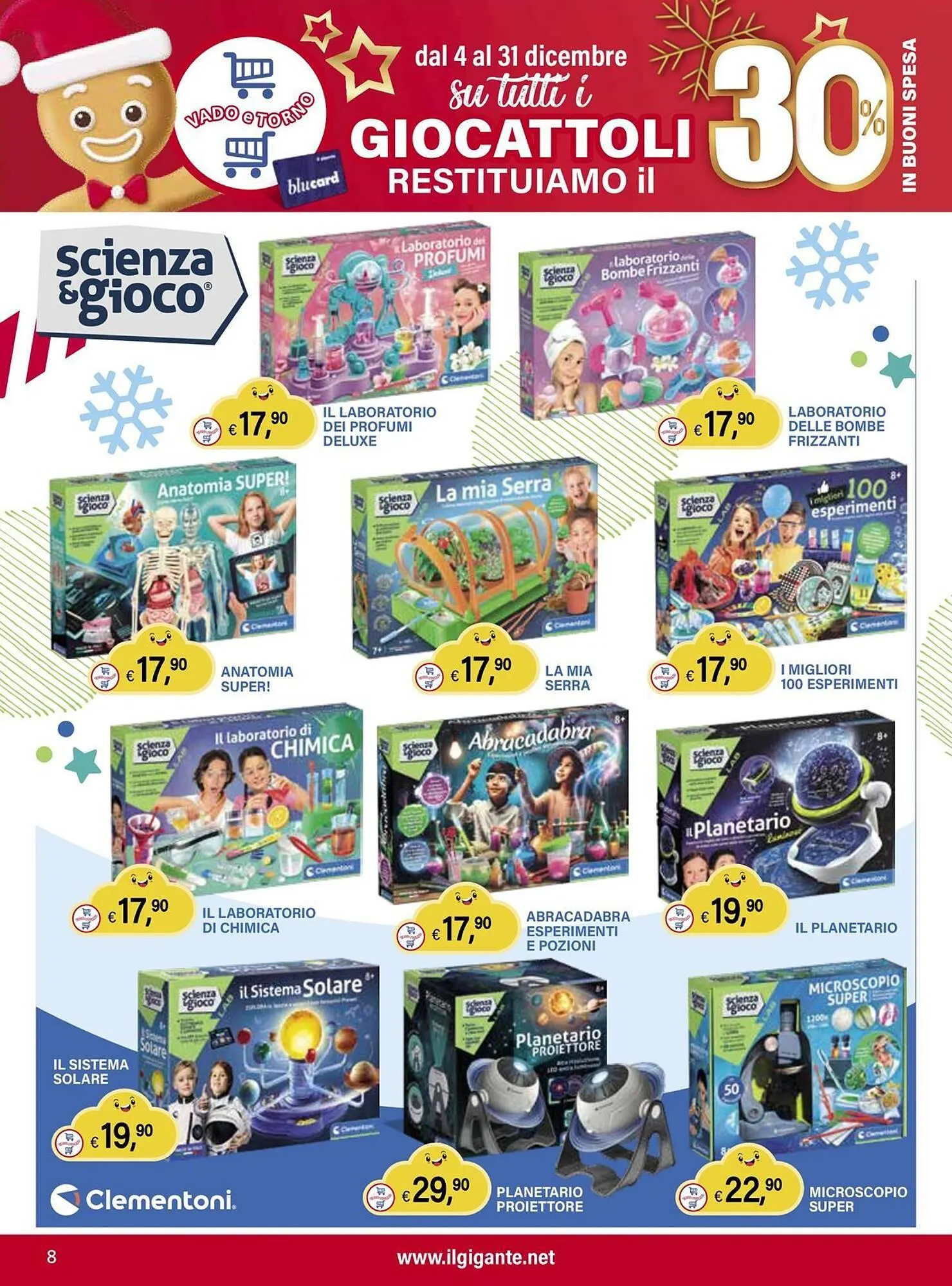 Volantino Il Gigante da 4 dicembre a 31 dicembre di 2025 - Pagina del volantino 8