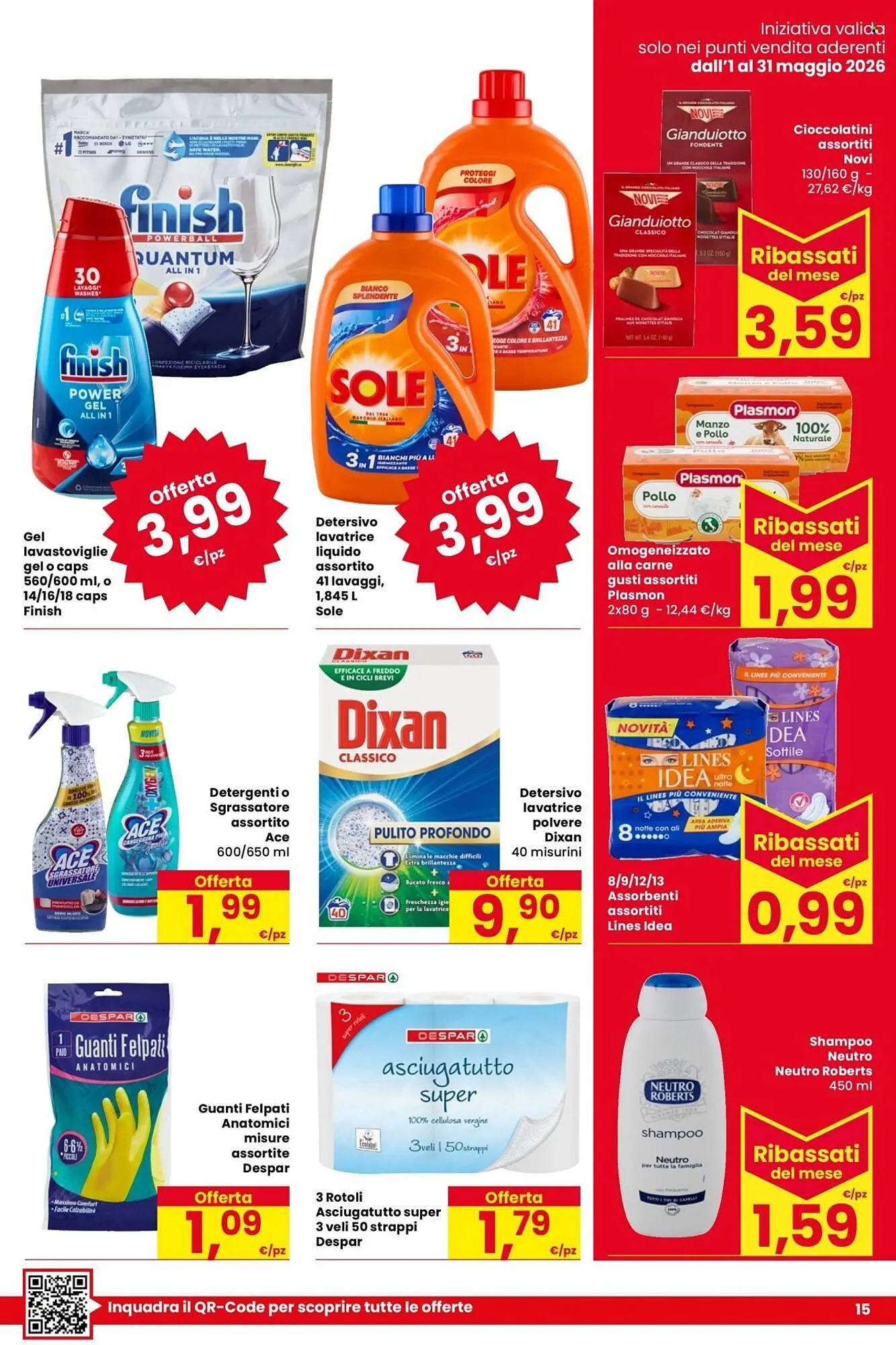 Volantino Despar da 30 aprile a 13 maggio di 2026 - Pagina del volantino 15