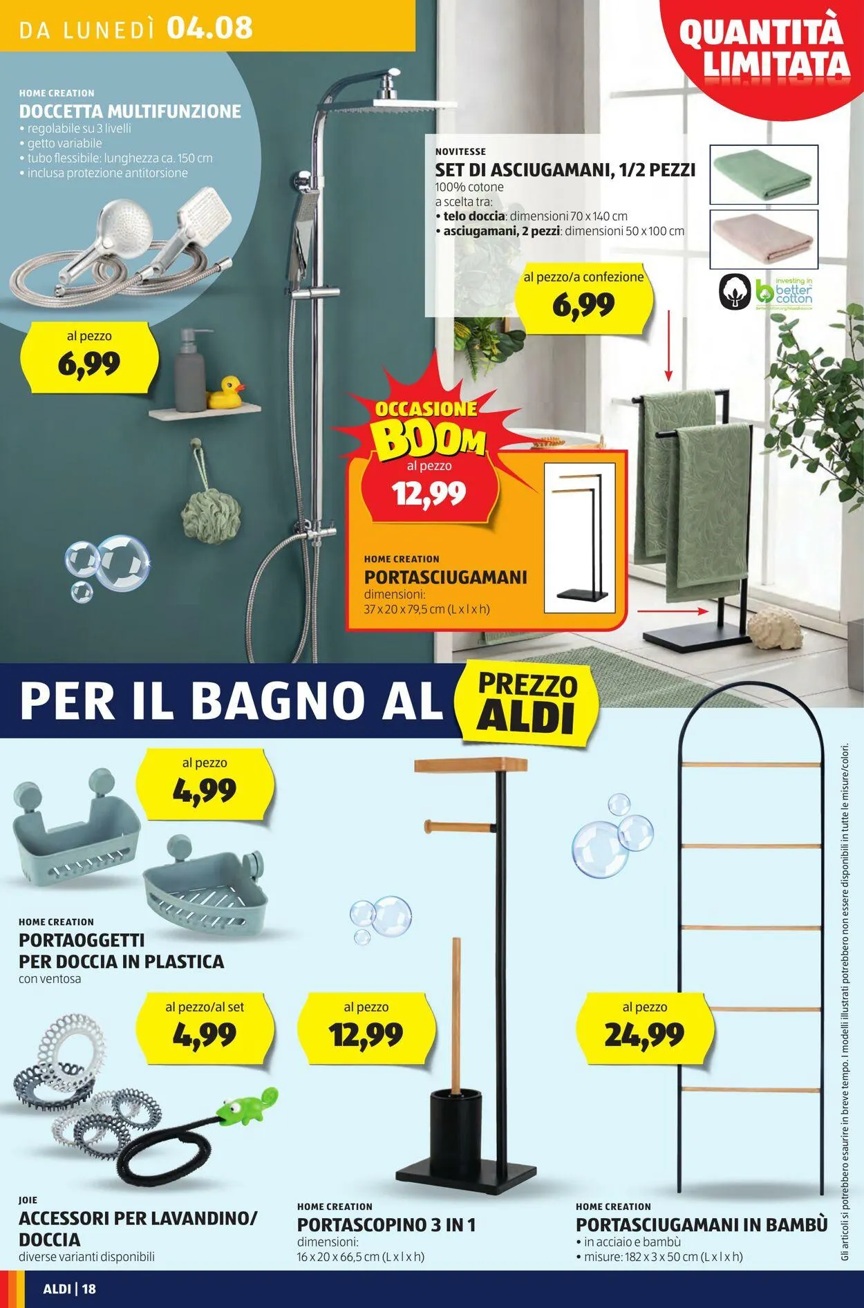 Aldi Volantino attuale da 4 agosto a 10 agosto di 2025 - Pagina del volantino 18