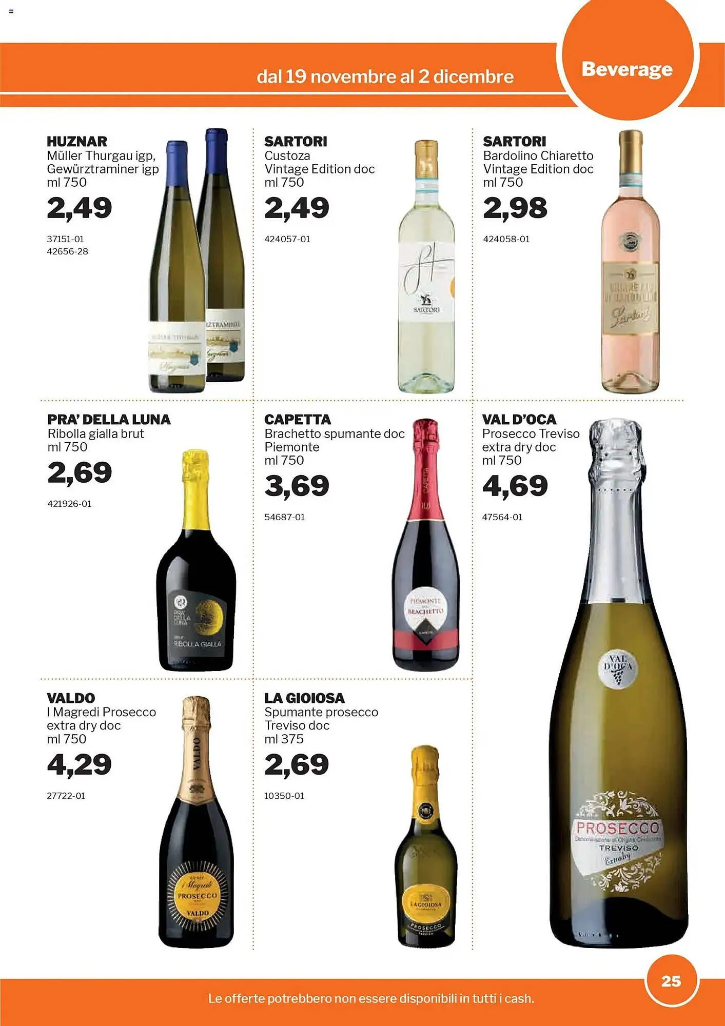 Volantino GrosMarket da 19 novembre a 2 dicembre di 2025 - Pagina del volantino 25