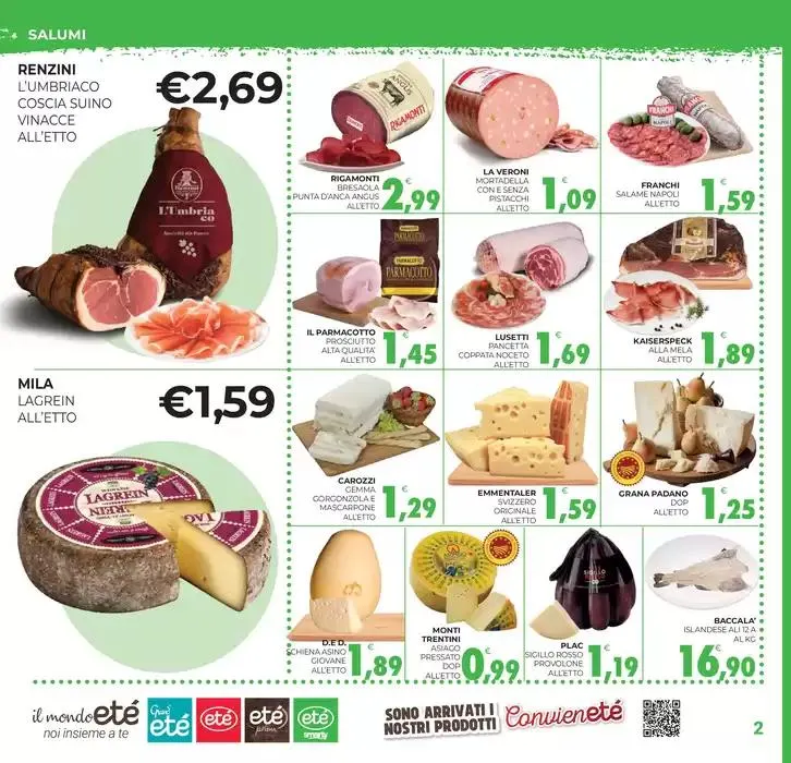 Qualita e prezzo bloccato da 29 novembre a 9 dicembre di 2024 - Pagina del volantino 2