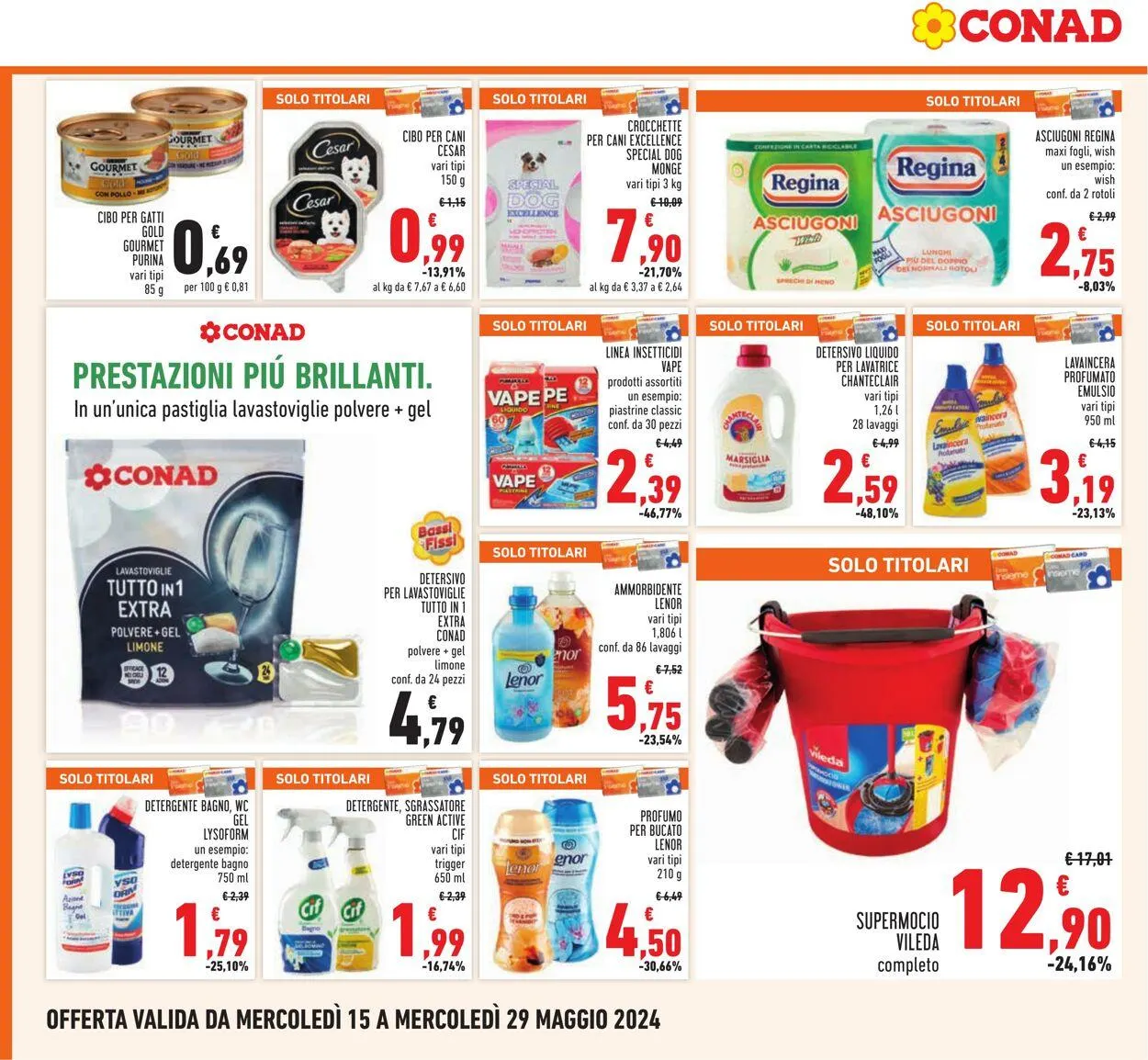 Conad - Roma Volantino attuale da 15 maggio a 29 maggio di 2024 - Pagina del volantino 22