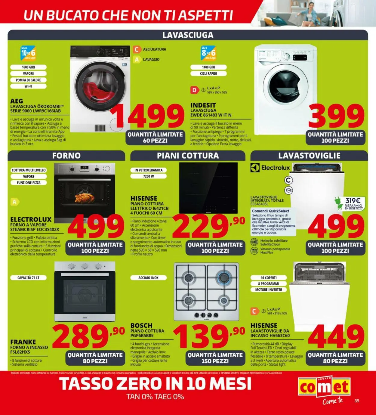 Comet Volantino attuale da 4 gennaio a 17 gennaio di 2024 - Pagina del volantino 35