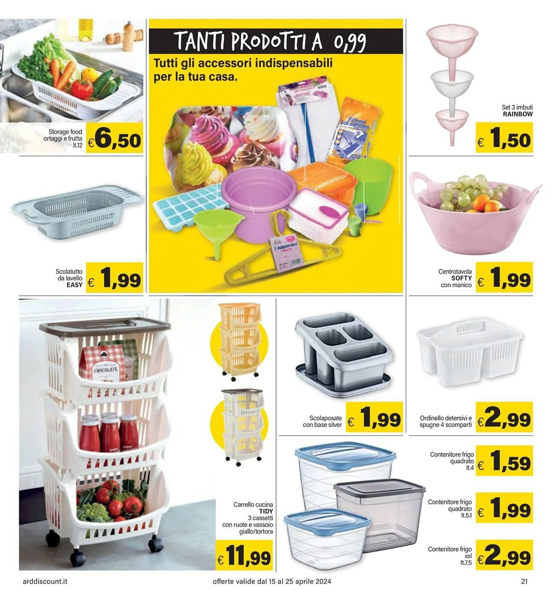 Volantino Ard Discount da 15 aprile a 25 aprile di 2024 - Pagina del volantino 21