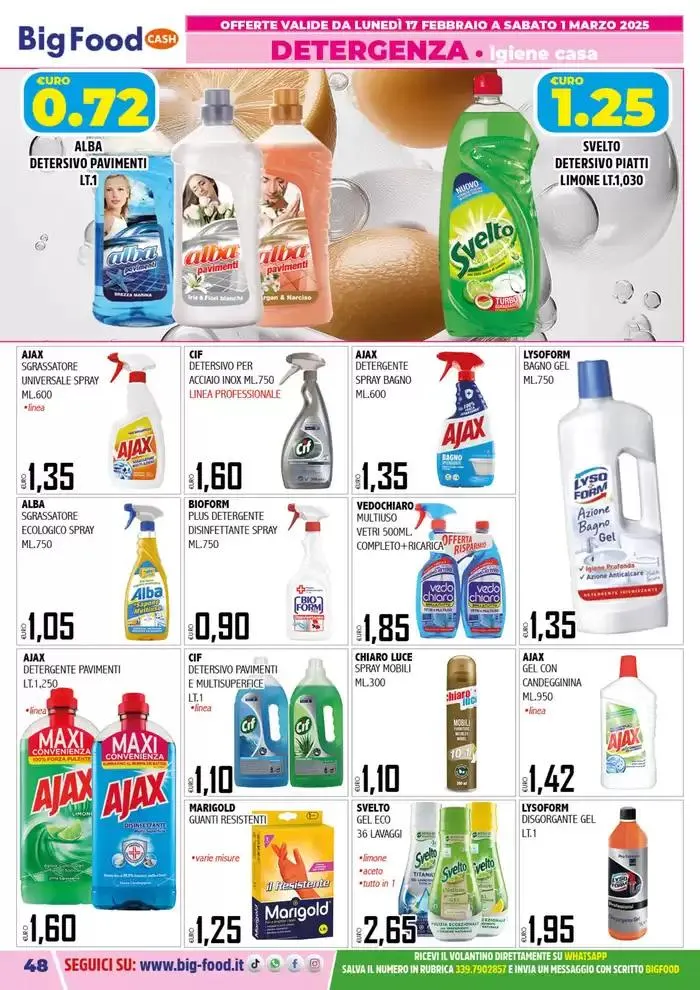 Non scherziamo con la convenienza da 17 febbraio a 1 marzo di 2025 - Pagina del volantino 48