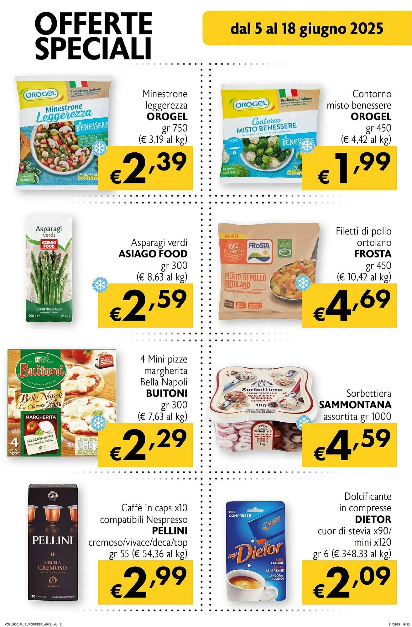 Volantino Eurospesa da 5 giugno a 18 giugno di 2025 - Pagina del volantino 6