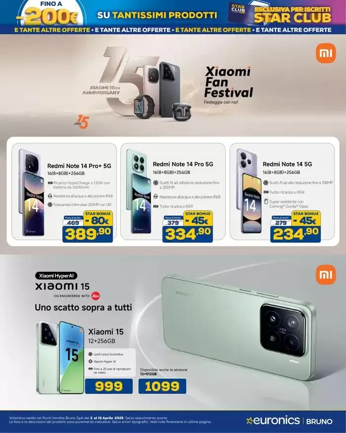 Star Bonus continua -200 euro da 3 aprile a 16 aprile di 2025 - Pagina del volantino 7
