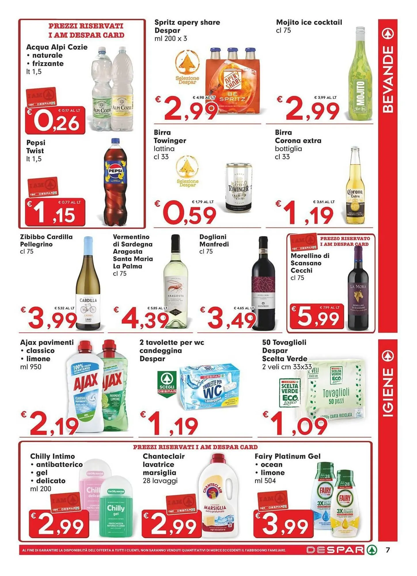 Volantino DeSpar Express da 23 ottobre a 5 novembre di 2025 - Pagina del volantino 7