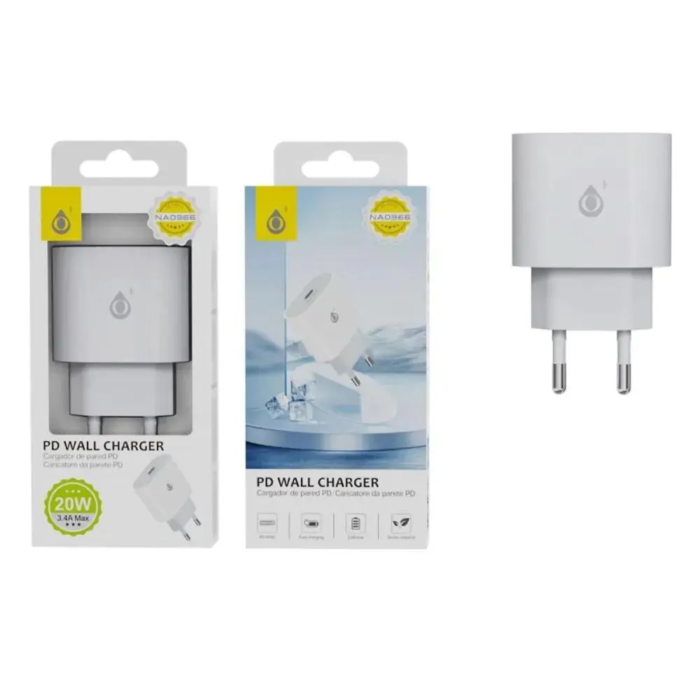 Caricatore da parete NA0366 Type C Bianco