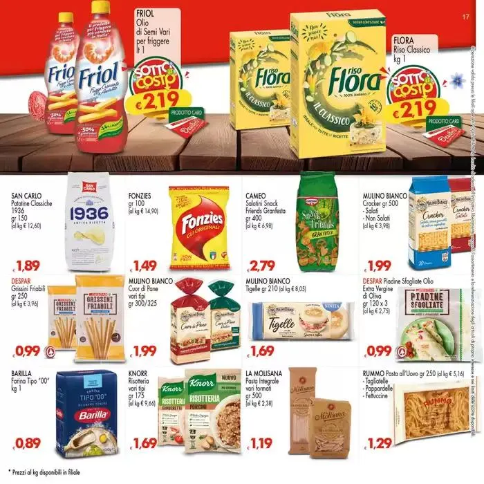Sotto il costo da 27 marzo a 9 aprile di 2025 - Pagina del volantino 17