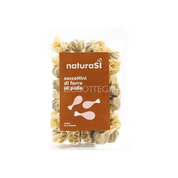 Saccottini di Farro al Pollo NaturaSì 250G
