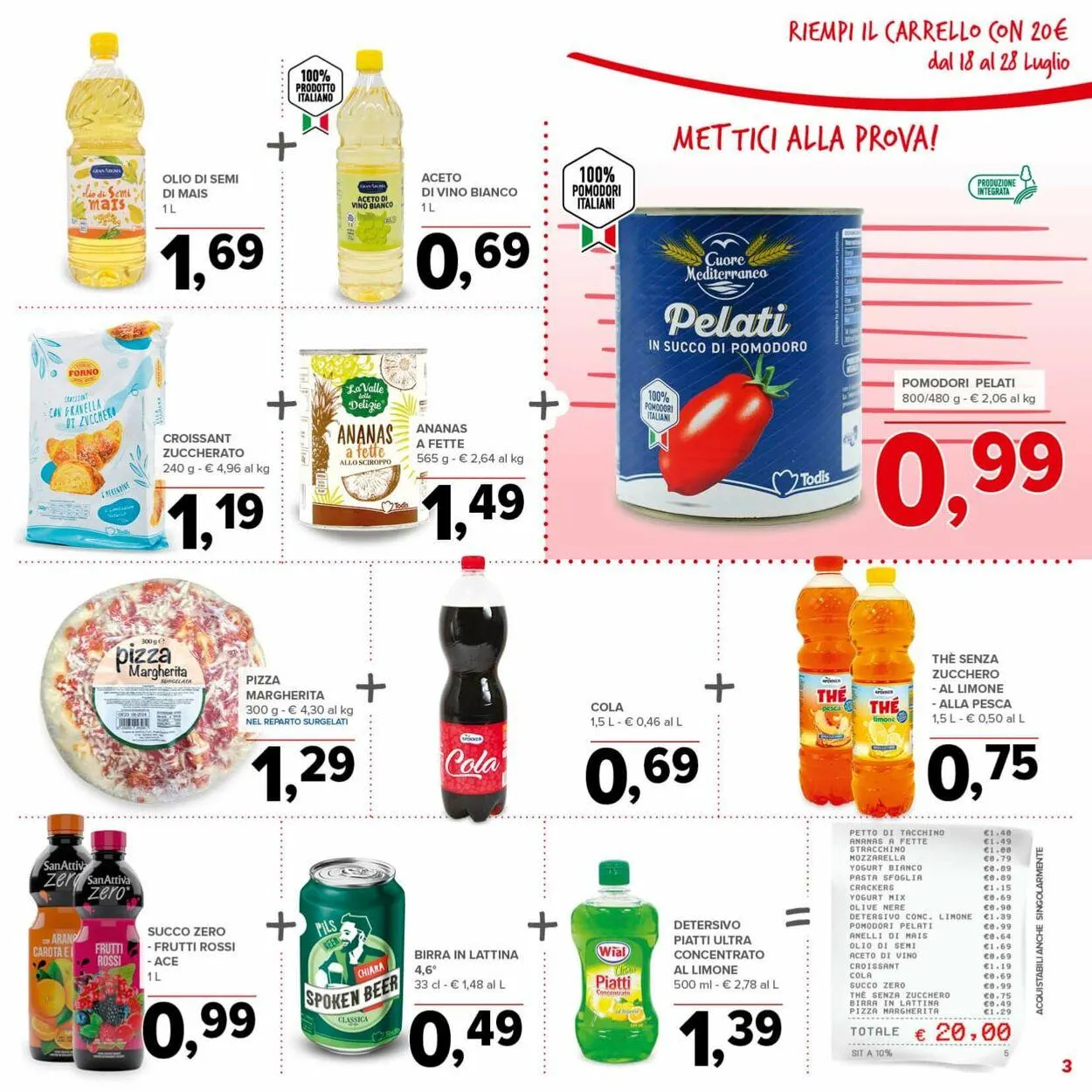Todis Volantino attuale da 24 luglio a 7 agosto di 2024 - Pagina del volantino 3