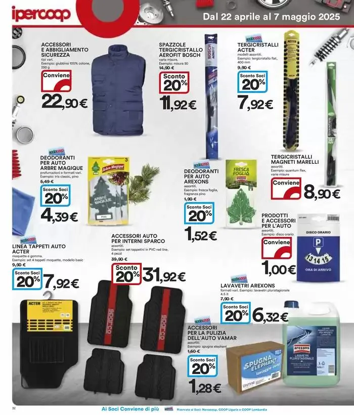 Tutto a 1€, 2€, 3€, 5€ da 22 aprile a 7 maggio di 2025 - Pagina del volantino 32