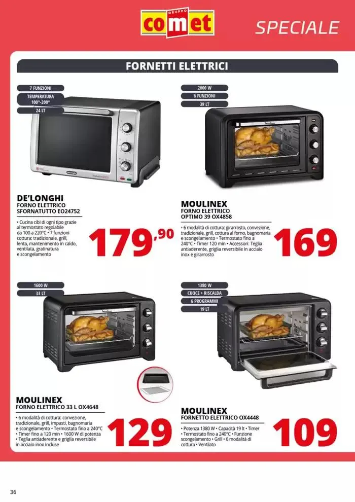 Speciale Piccoli Elettrodomestici  da 7 marzo a 19 marzo di 2025 - Pagina del volantino 36