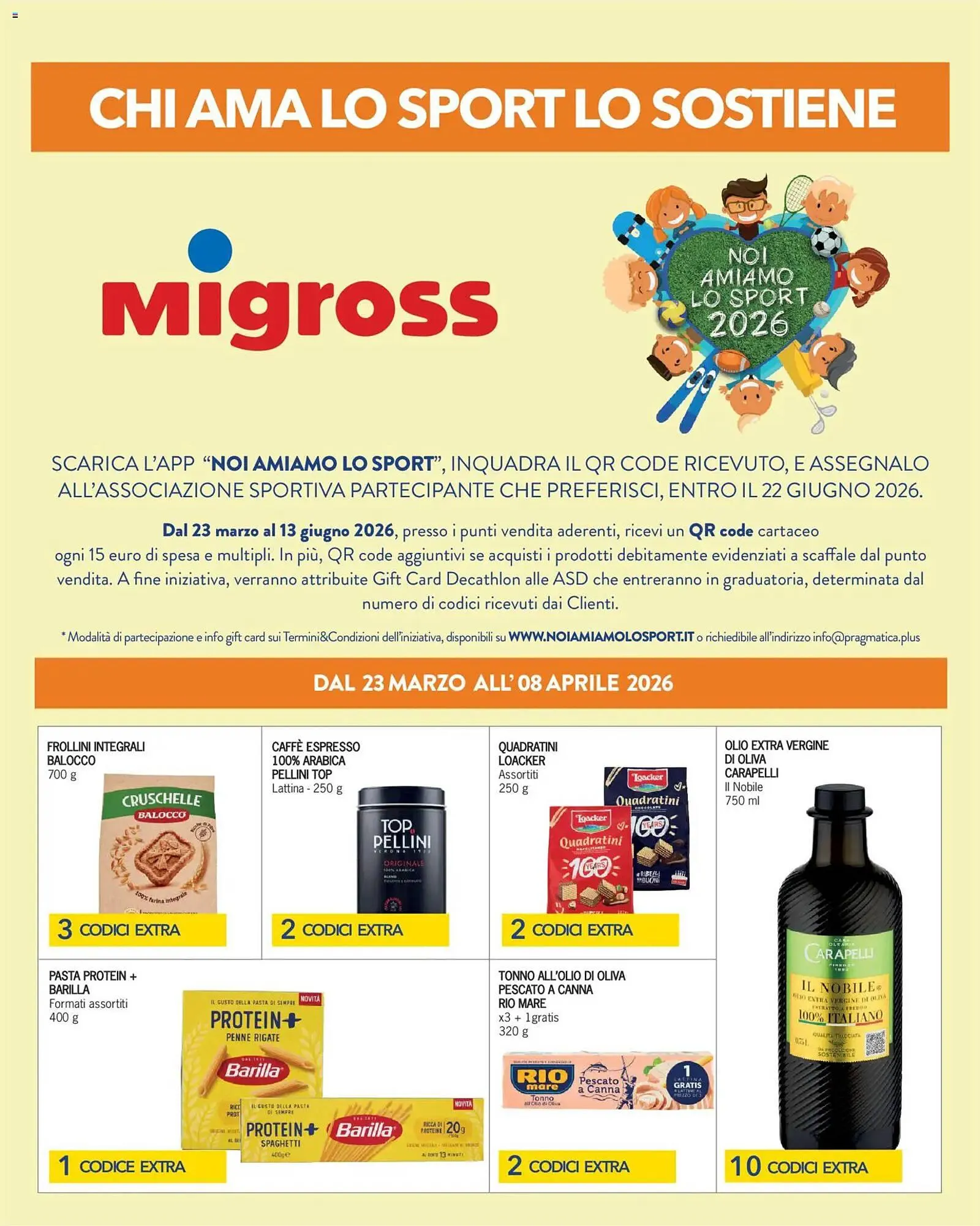 Volantino Migross Supermercati e Market da 23 marzo a 13 giugno di 2026 - Pagina del volantino 1