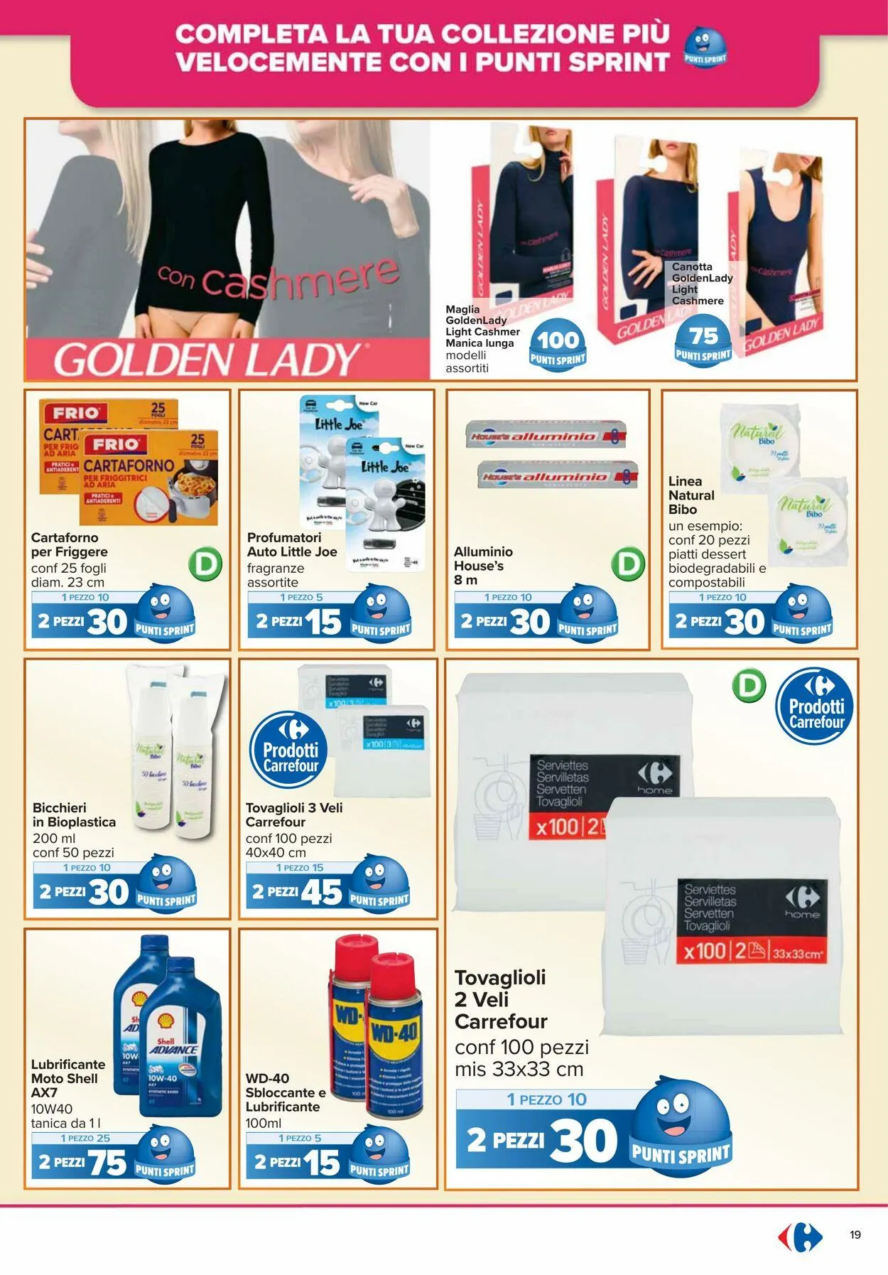Carrefour Volantino attuale da 16 gennaio a 27 gennaio di 2025 - Pagina del volantino 19