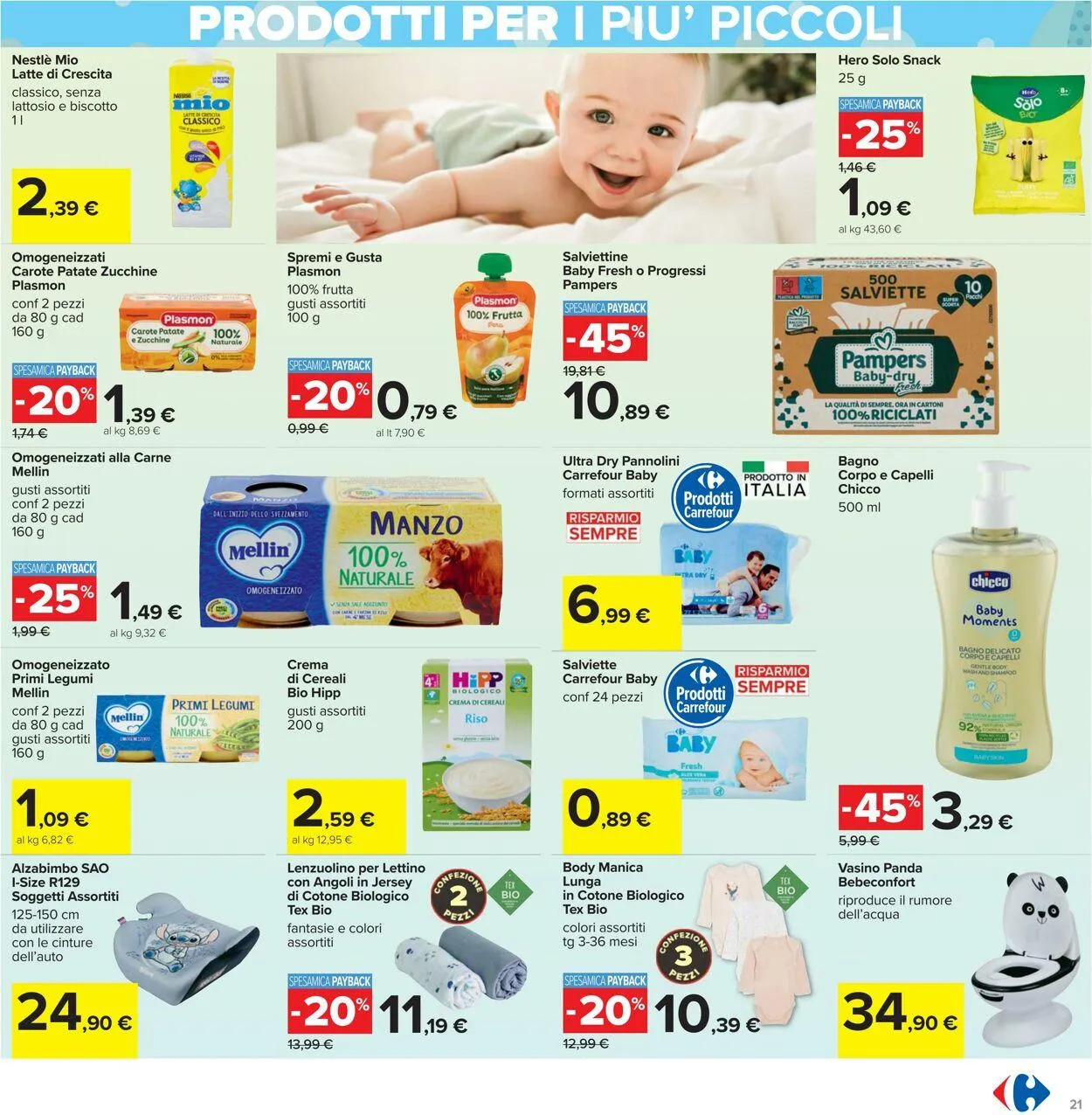 Carrefour Volantino attuale da 7 novembre a 16 novembre di 2025 - Pagina del volantino 21