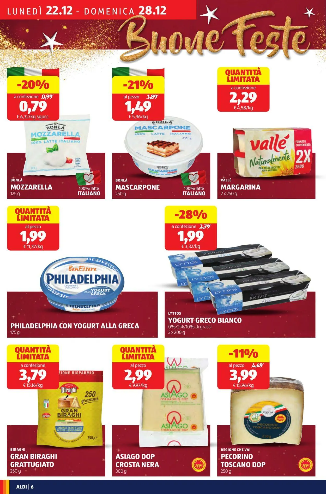 Aldi Volantino attuale da 22 dicembre a 28 dicembre di 2025 - Pagina del volantino 6