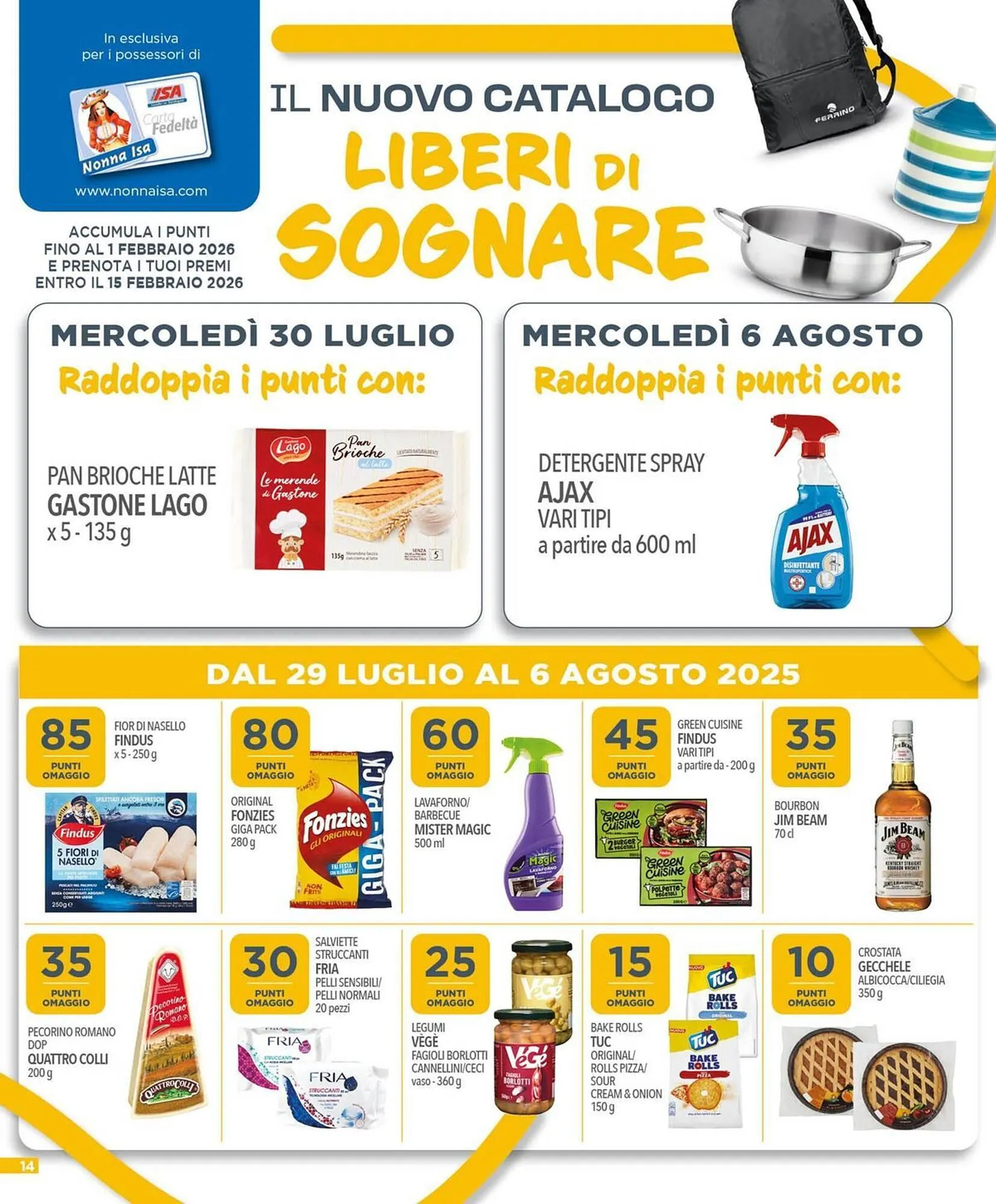 Volantino Iper Nonna Isa da 29 luglio a 6 agosto di 2025 - Pagina del volantino 14