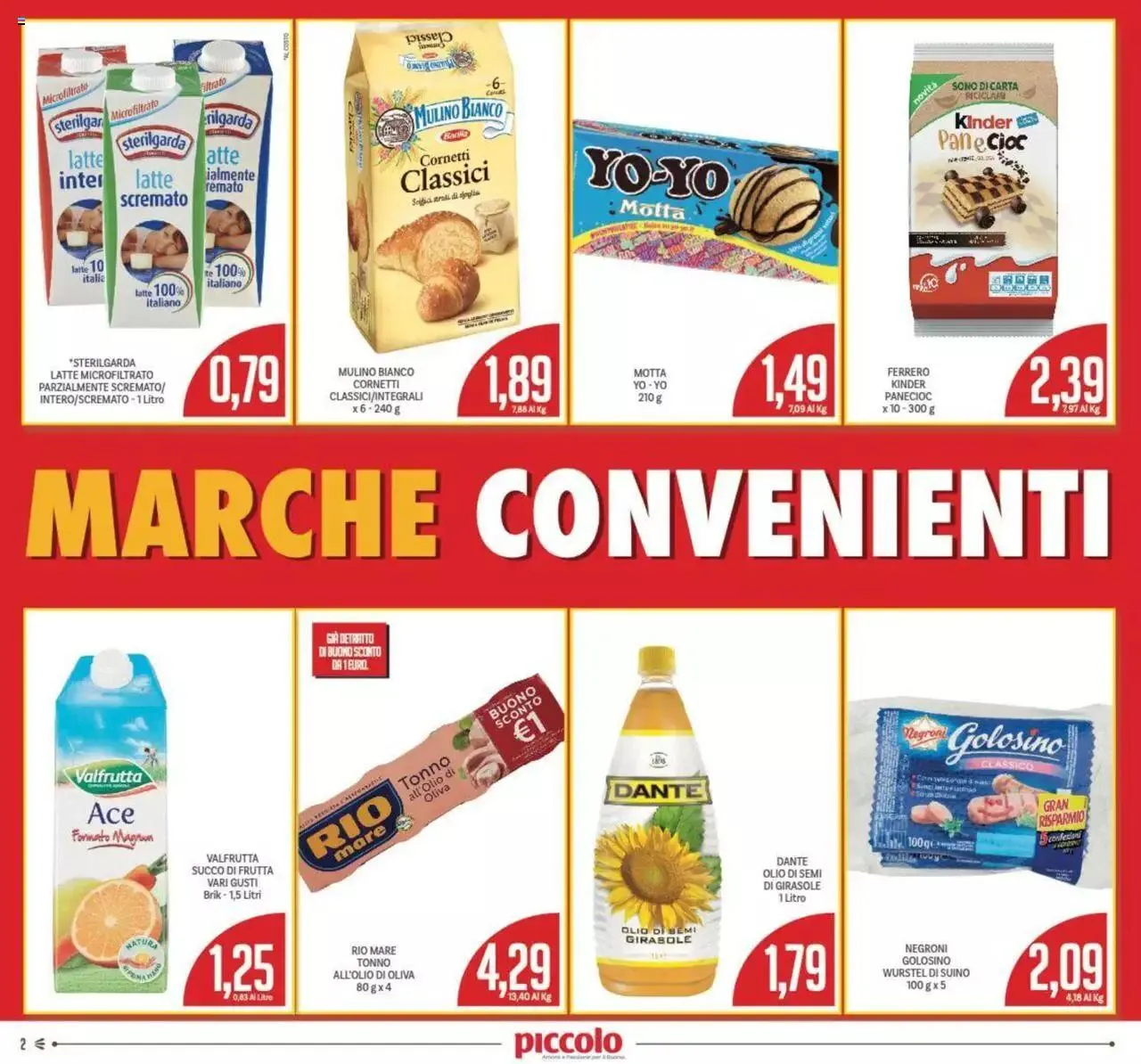 Volantino Piccolo da 18 settembre a 1 ottobre di 2023 - Pagina del volantino 2