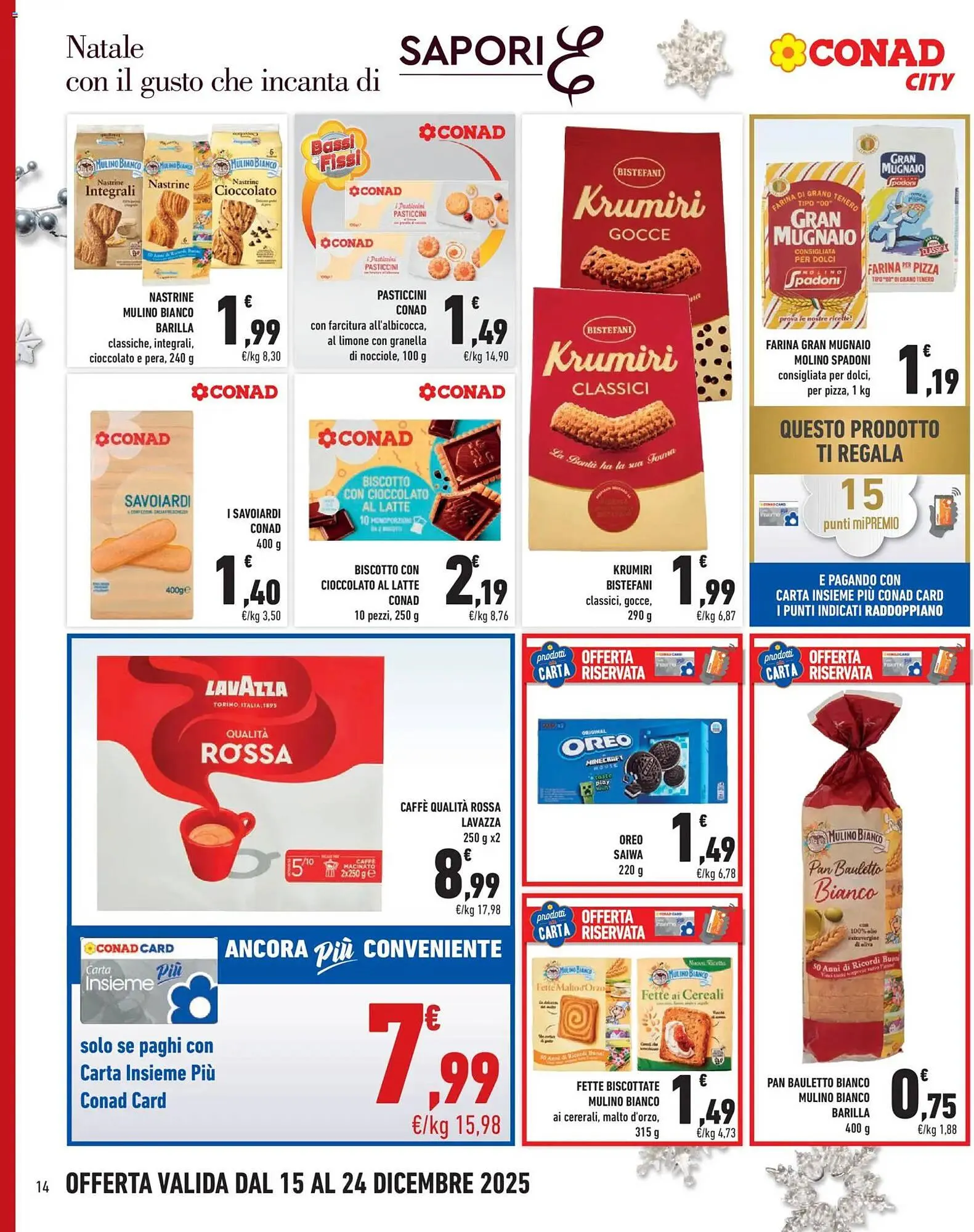 Volantino Conad da 15 dicembre a 24 dicembre di 2025 - Pagina del volantino 14
