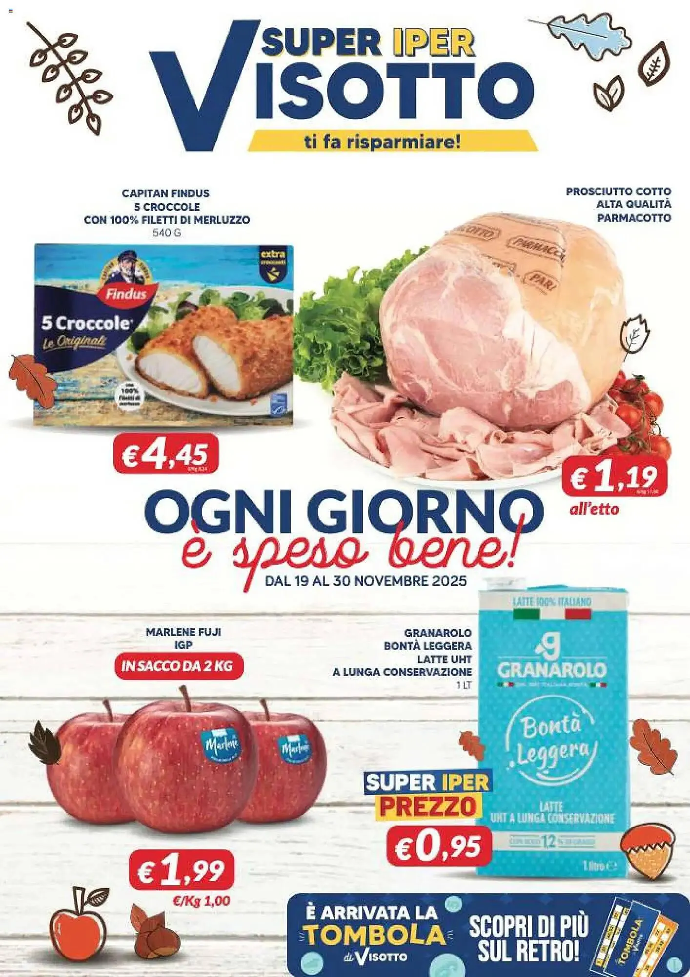 Volantino Supermercati Visotto da 19 novembre a 30 novembre di 2025 - Pagina del volantino 1
