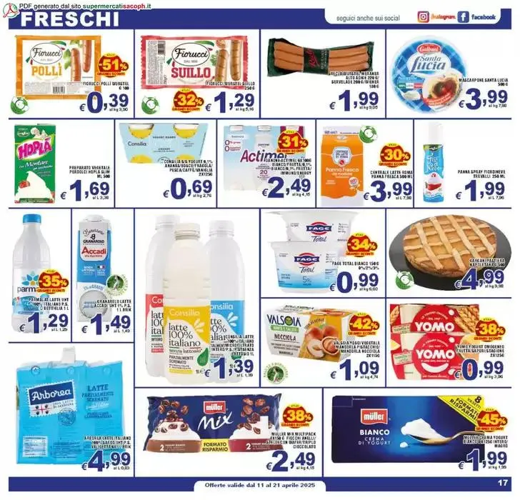 Buona Pasqua da 11 aprile a 21 aprile di 2025 - Pagina del volantino 17