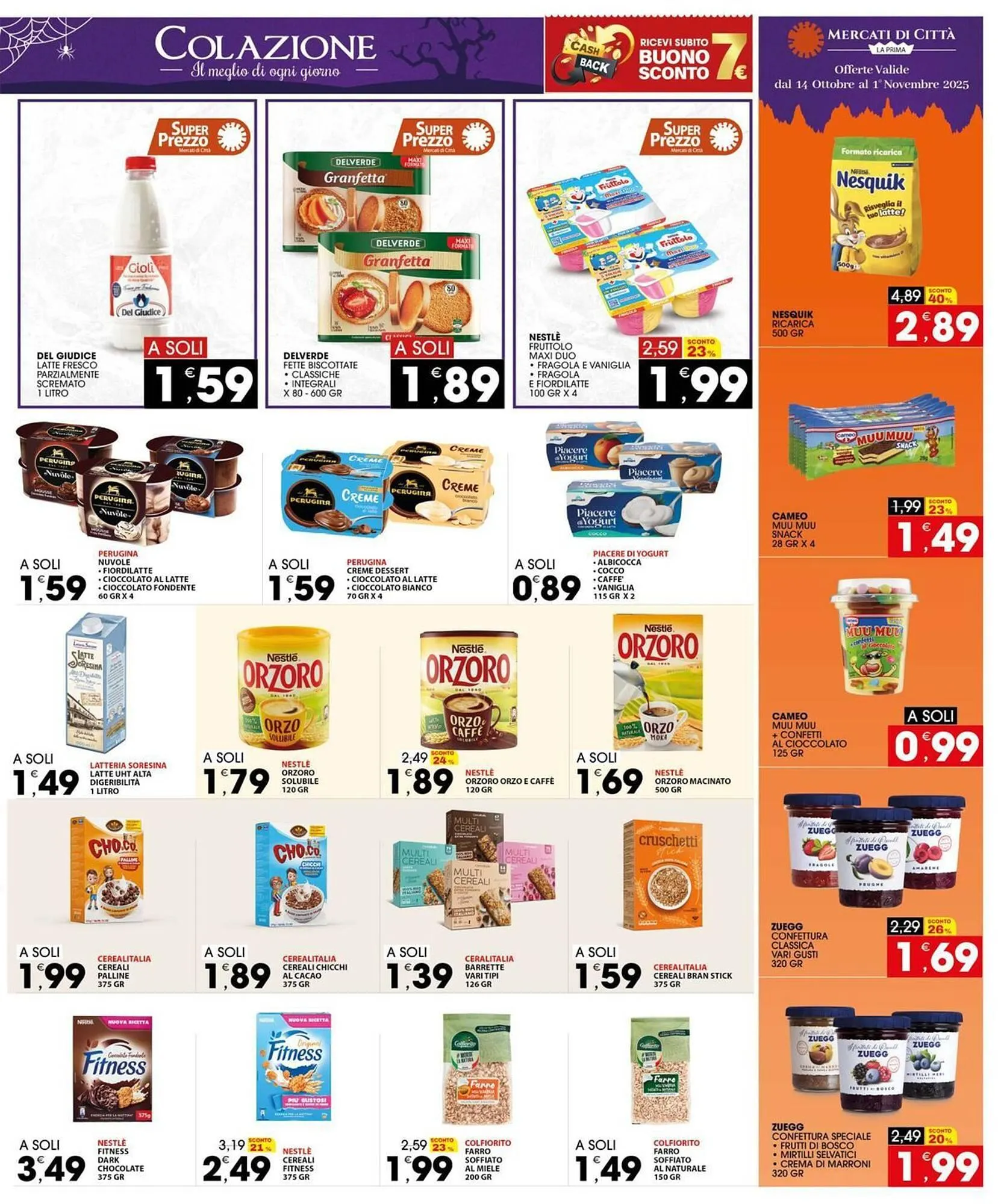 Volantino Mercati di Città La Prima da 13 ottobre a 1 novembre di 2025 - Pagina del volantino 25