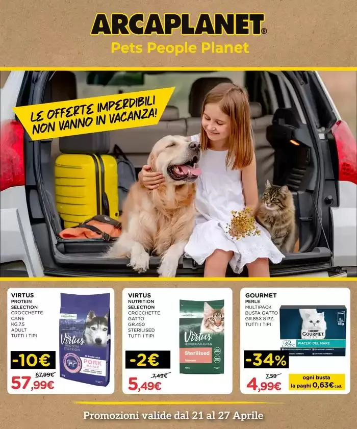 Le offerte imperdibili non vanno in vacanza da 21 aprile a 27 aprile di 2025 - Pagina del volantino 1