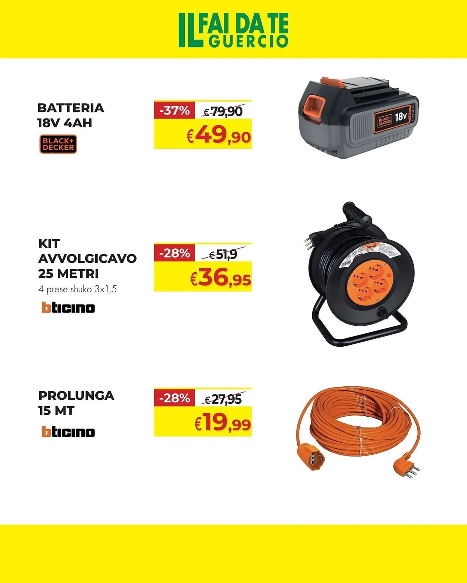 Catalogo Il Fai Da Te Guercio da 5 dicembre a 31 dicembre di 2025 - Pagina del volantino 19