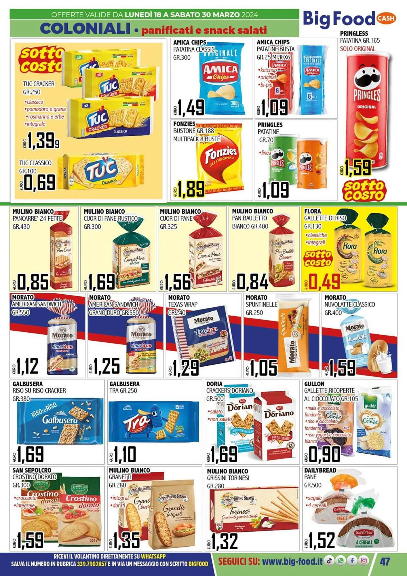 Volantino Big Food da 18 marzo a 30 marzo di 2024 - Pagina del volantino 47