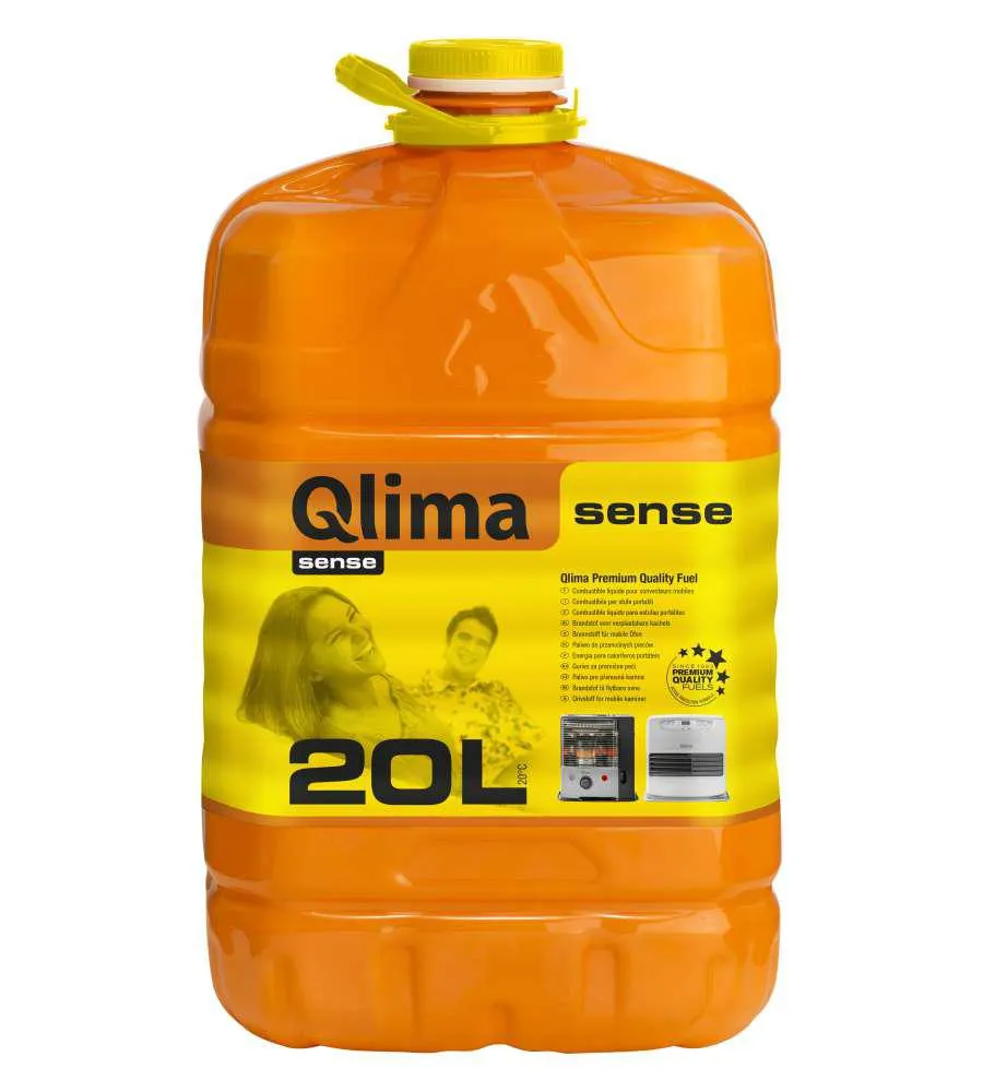 COMBUSTIBILE LIQUIDO PER STUFE QLIMA SENSE DA 20 LITRI.