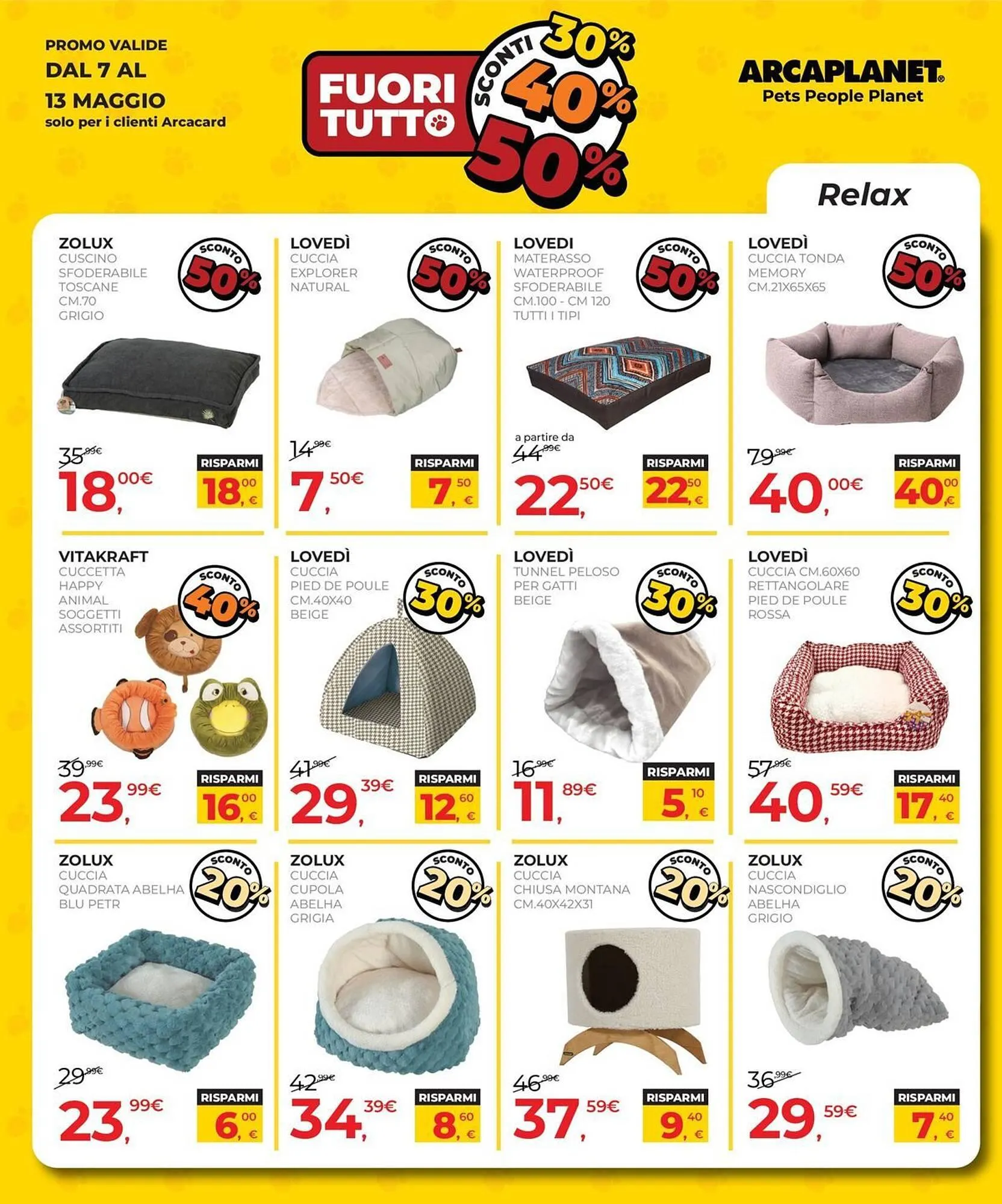 Volantino Arcaplanet da 7 maggio a 27 maggio di 2026 - Pagina del volantino 3