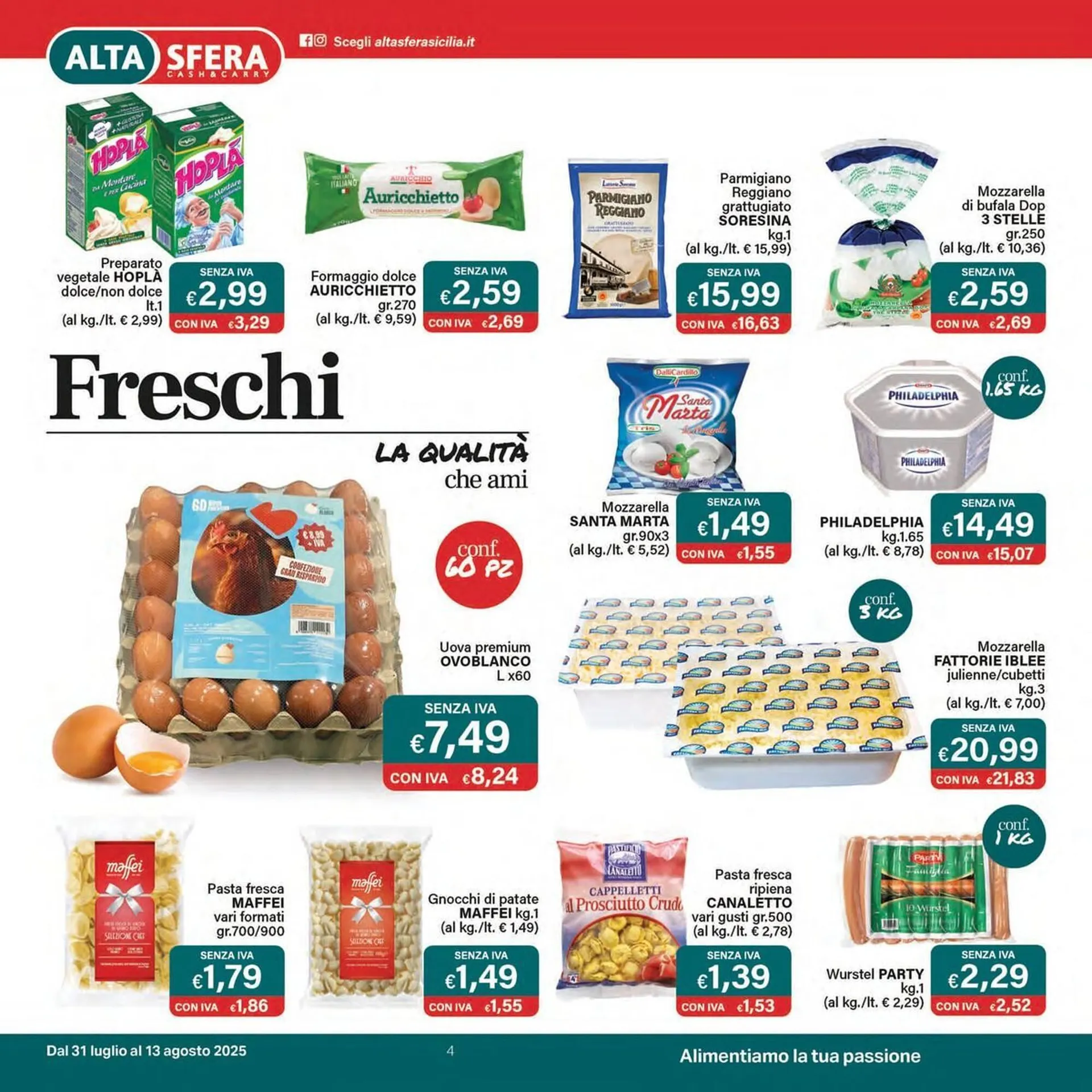Volantino Altasfera da 31 luglio a 13 agosto di 2025 - Pagina del volantino 4