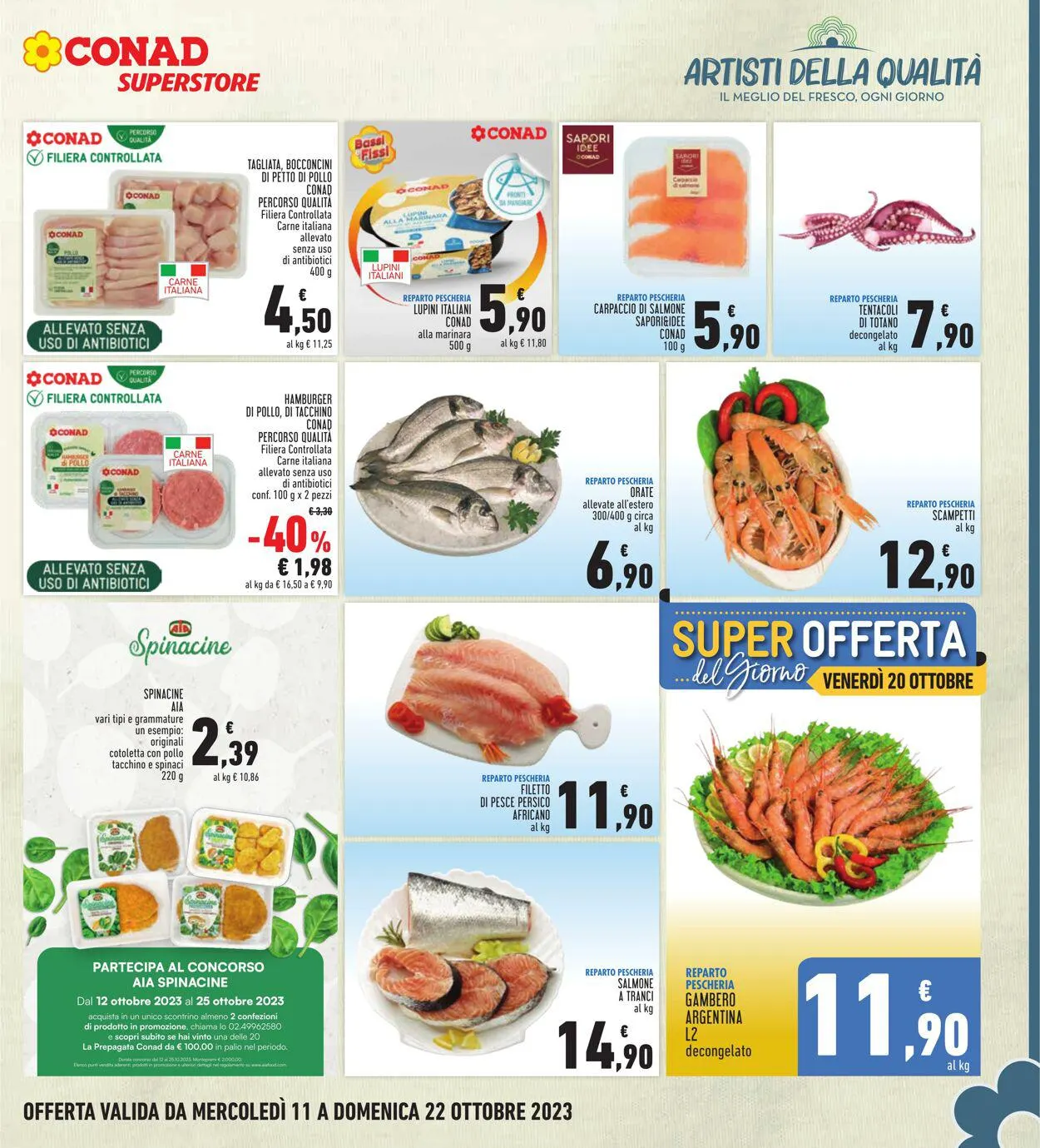 Conad - Superstore - Roma Volantino attuale da 11 ottobre a 22 ottobre di 2023 - Pagina del volantino 5