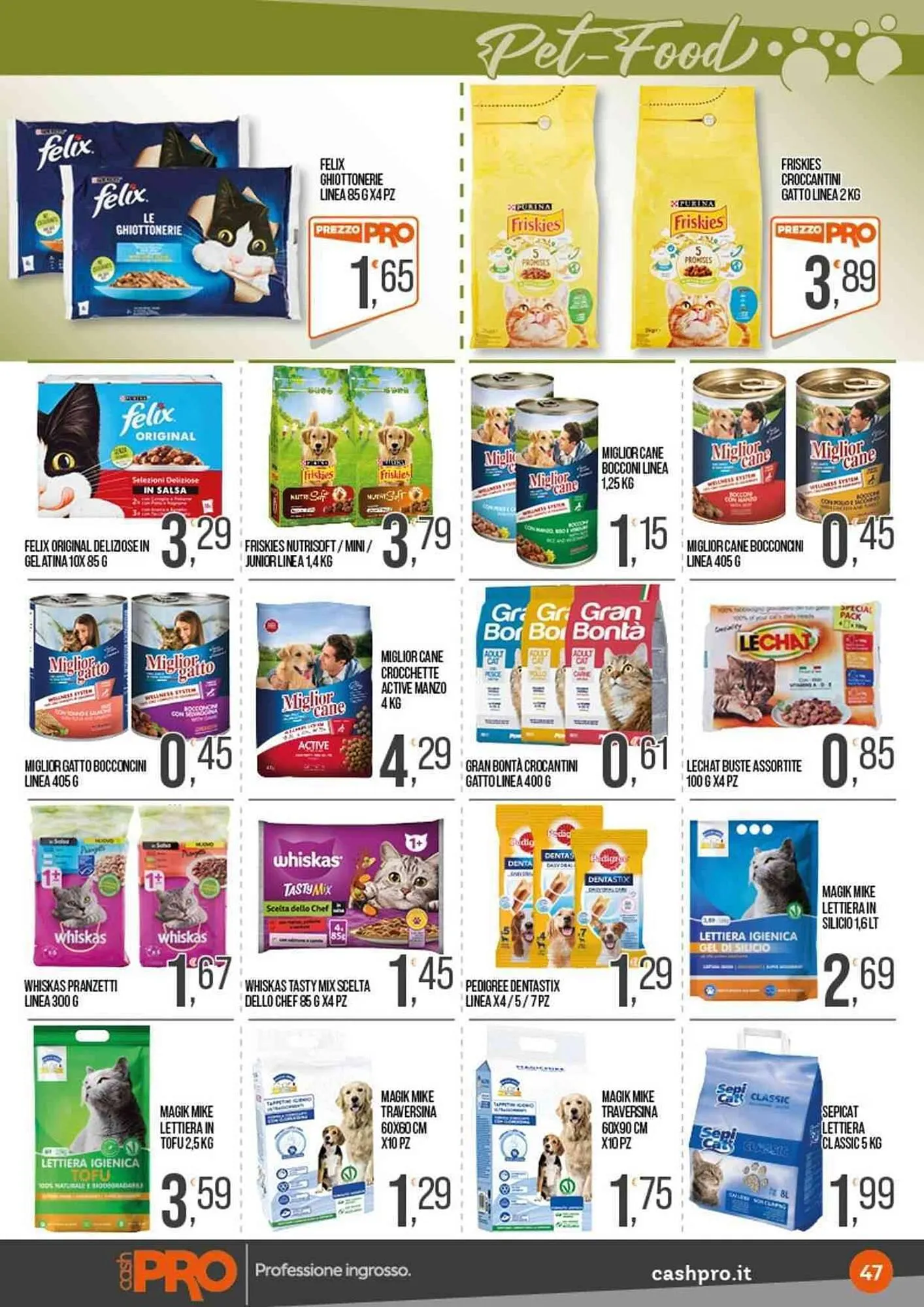 Volantino Cash pro da 26 maggio a 8 giugno di 2025 - Pagina del volantino 47