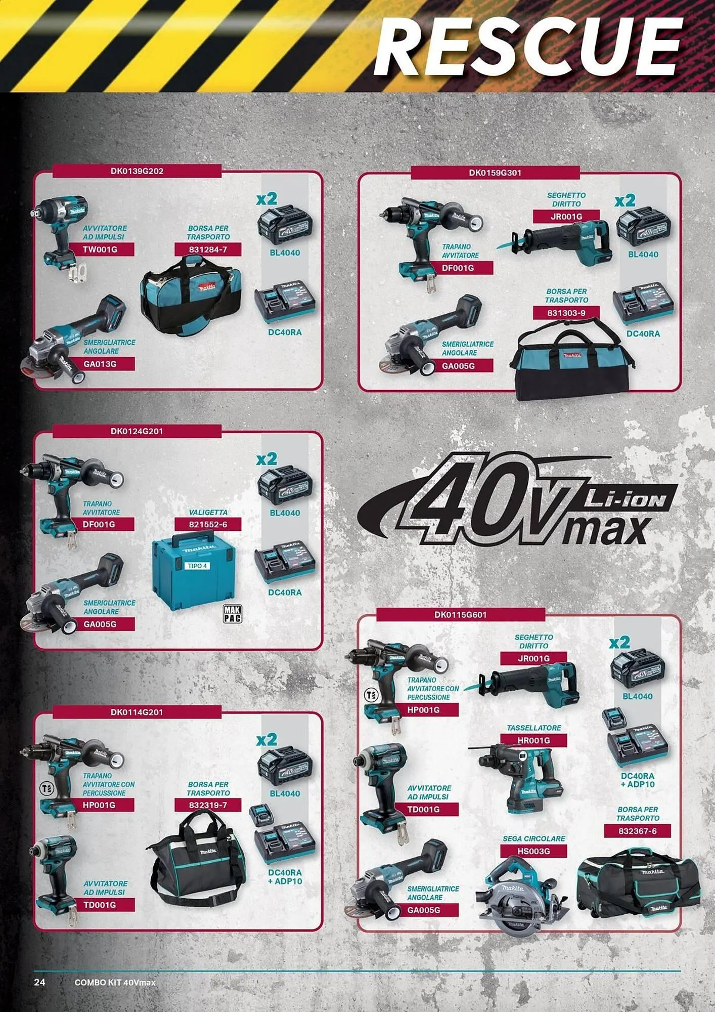 Volantino Makita da 17 gennaio a 31 dicembre di 2025 - Pagina del volantino 24