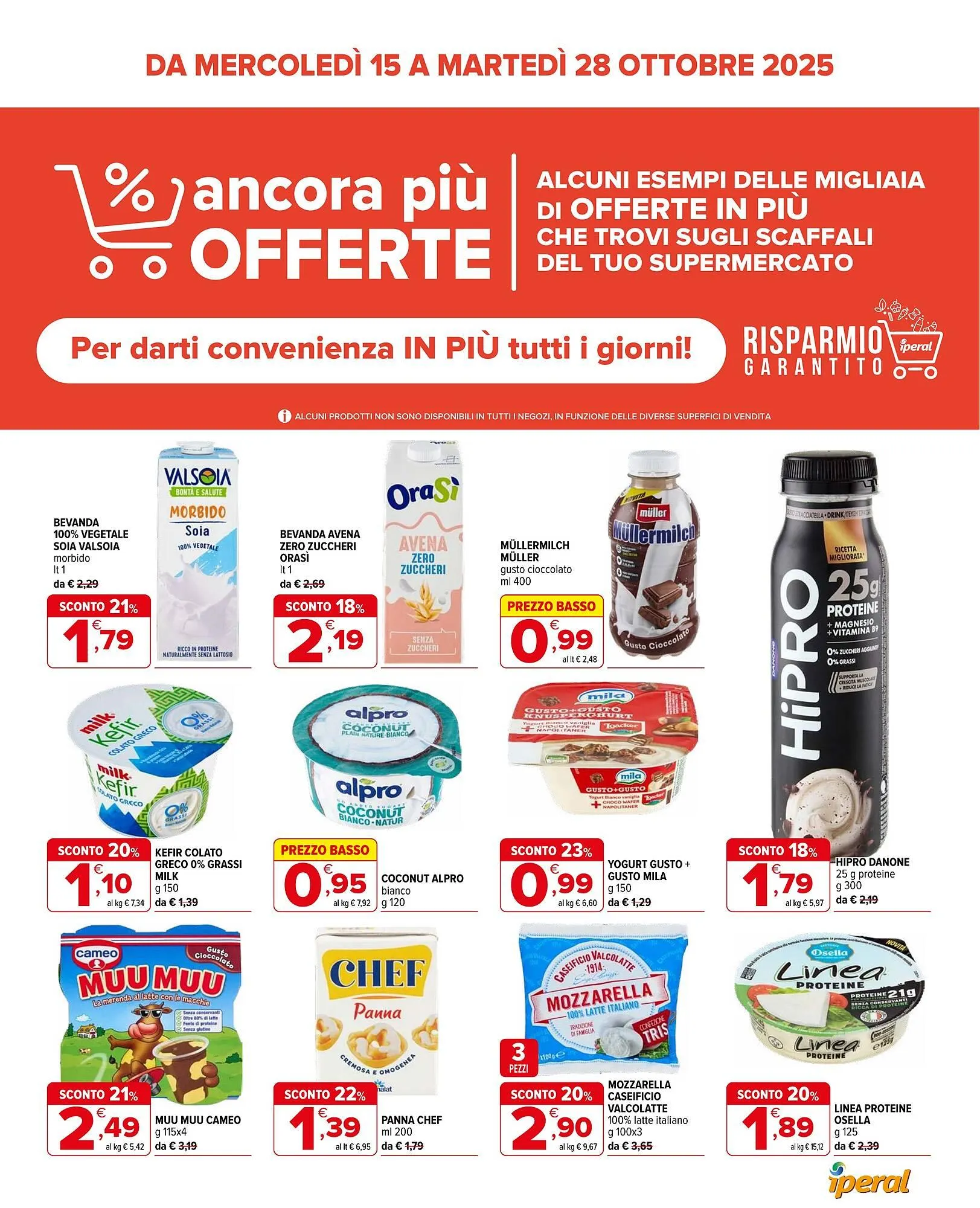 Volantino Iperal da 15 ottobre a 28 ottobre di 2025 - Pagina del volantino 1