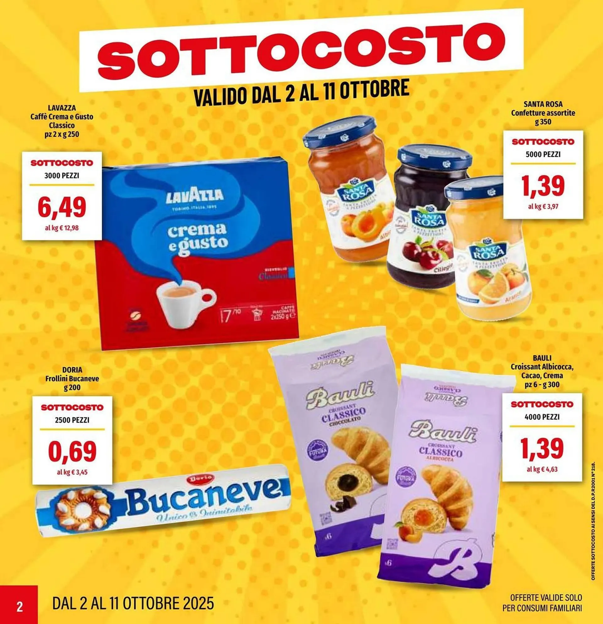 Volantino Hurrà da 2 ottobre a 15 ottobre di 2025 - Pagina del volantino 2