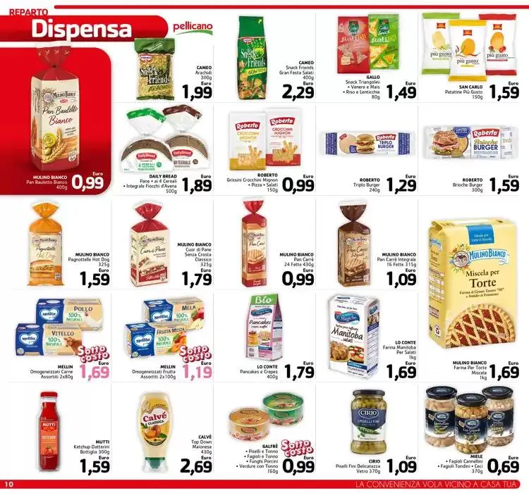 Sotto costo da 6 marzo a 19 marzo di 2025 - Pagina del volantino 10